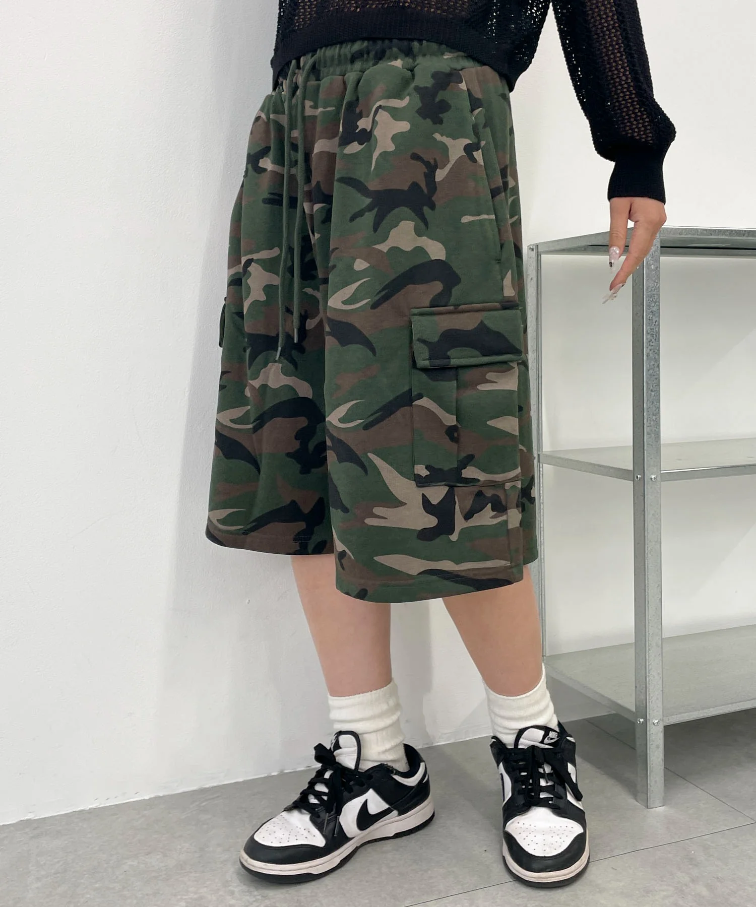 スウェットカーゴハーフパンツ - Image 2