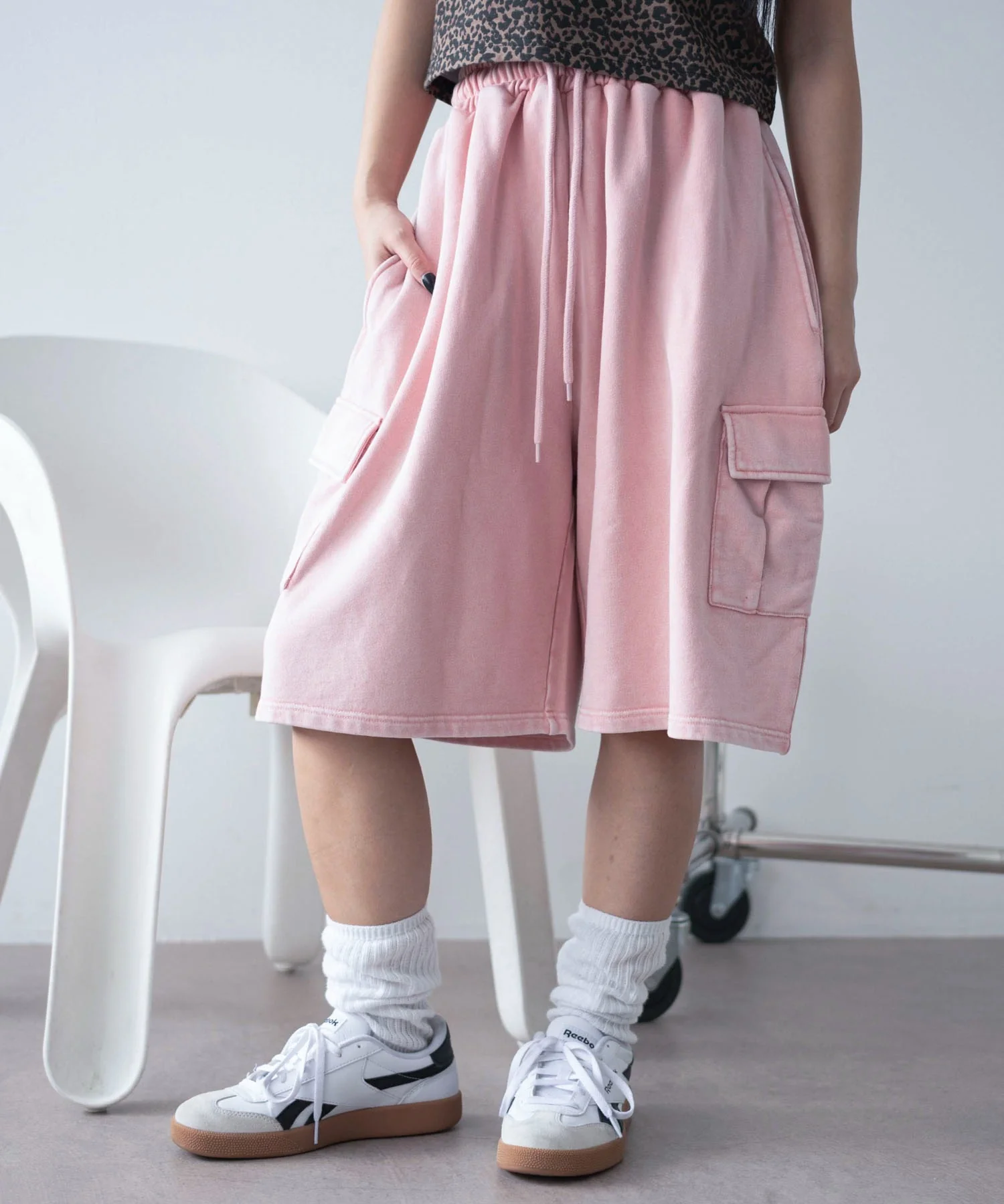 スウェットカーゴハーフパンツ - Image 25