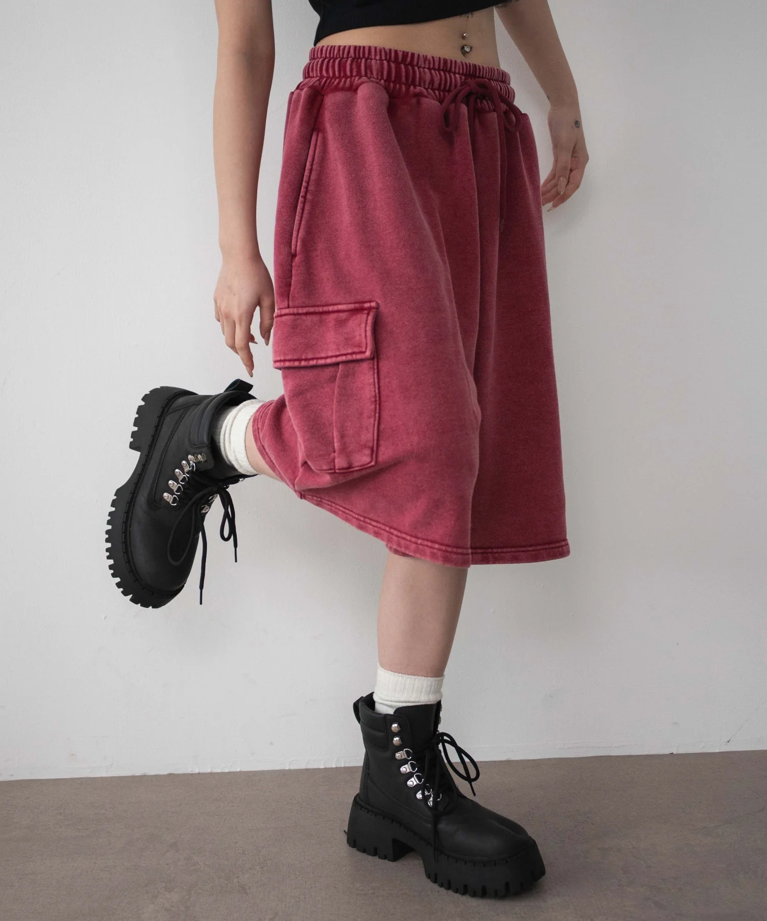 スウェットカーゴハーフパンツ - Image 5