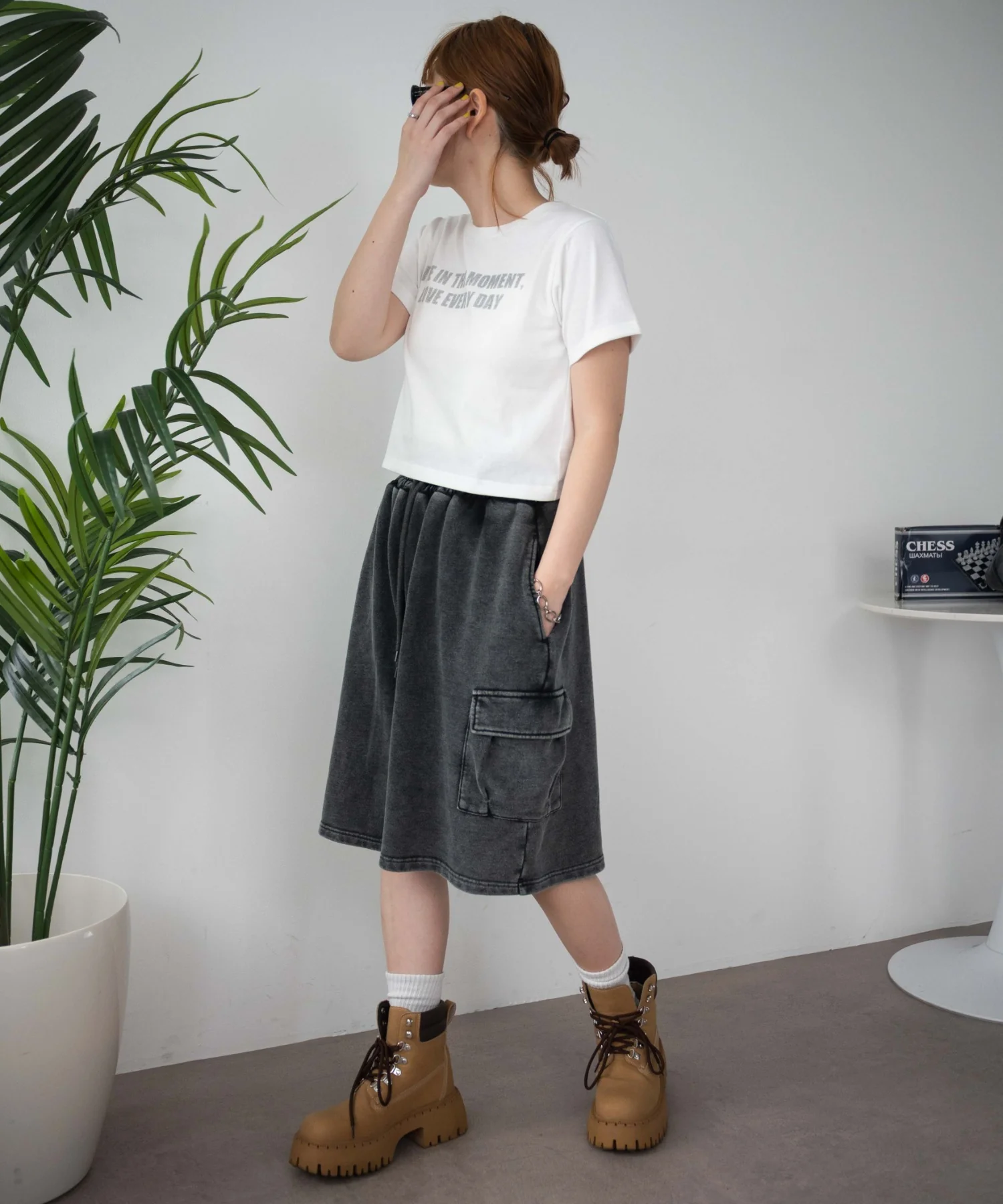 スウェットカーゴハーフパンツ - Image 7