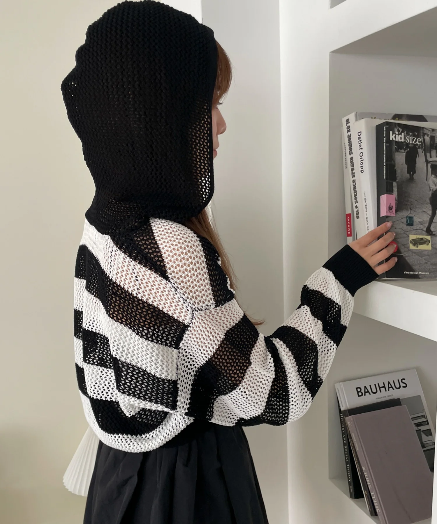メッシュニットショートパーカー - Image 12