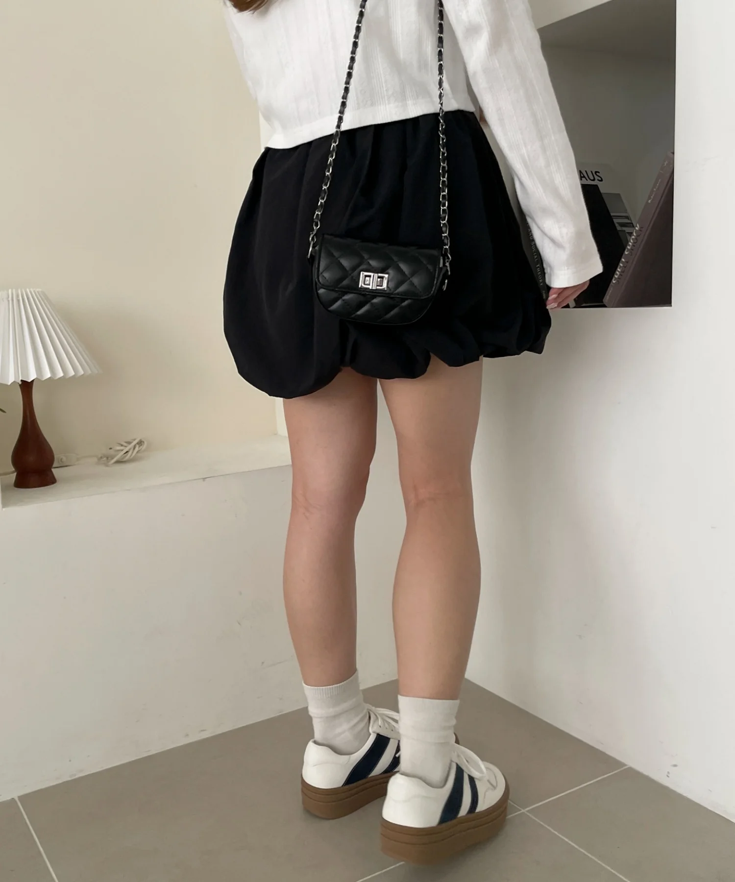 ナイロンバルーンミニスカート - Image 11