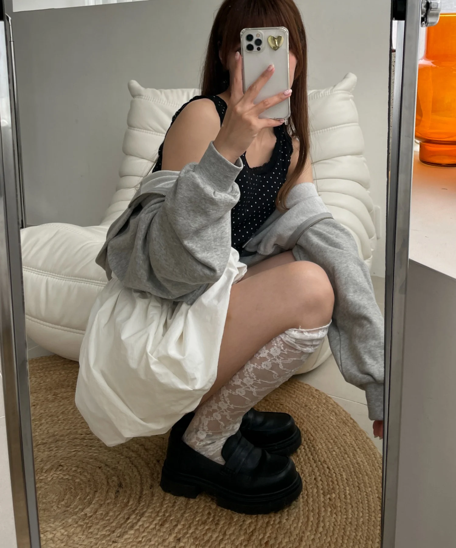 ナイロンバルーンミニスカート - Image 8