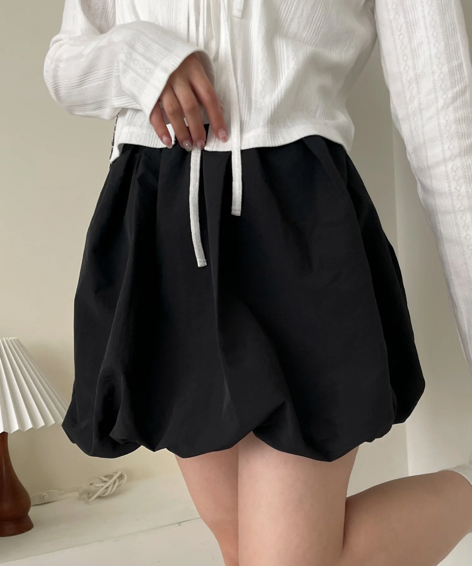 ナイロンバルーンミニスカート - Image 9