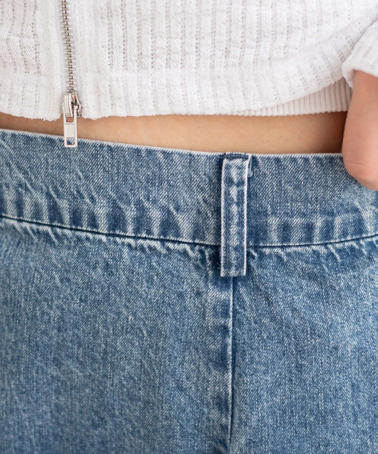 イレヘムデニムミニスカート - Image 5