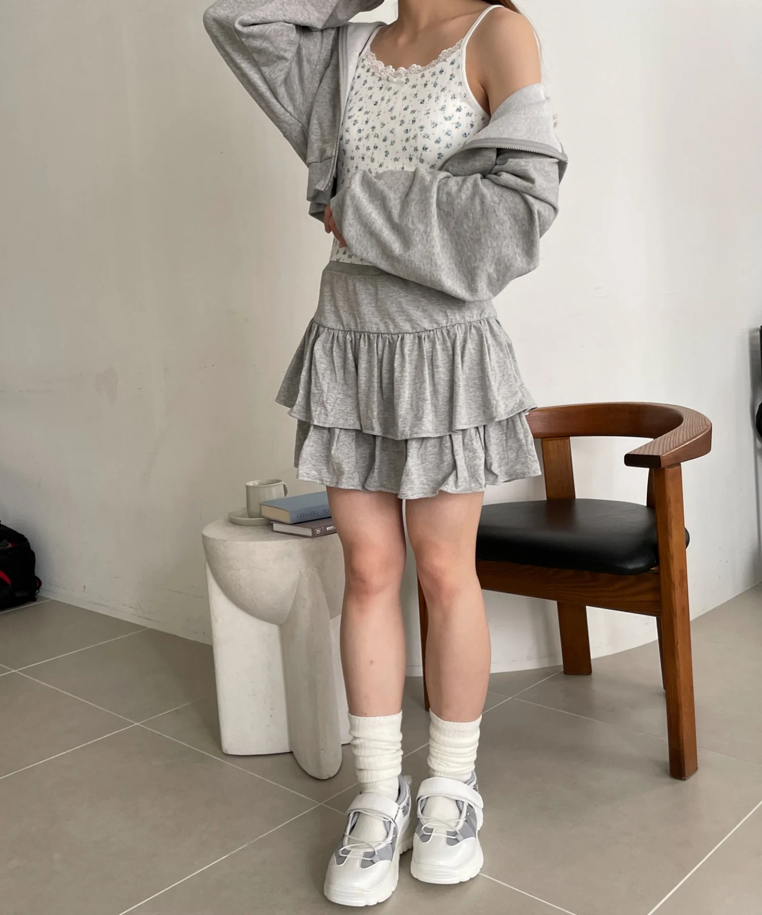 花柄レースカップインキャミ - Image 9