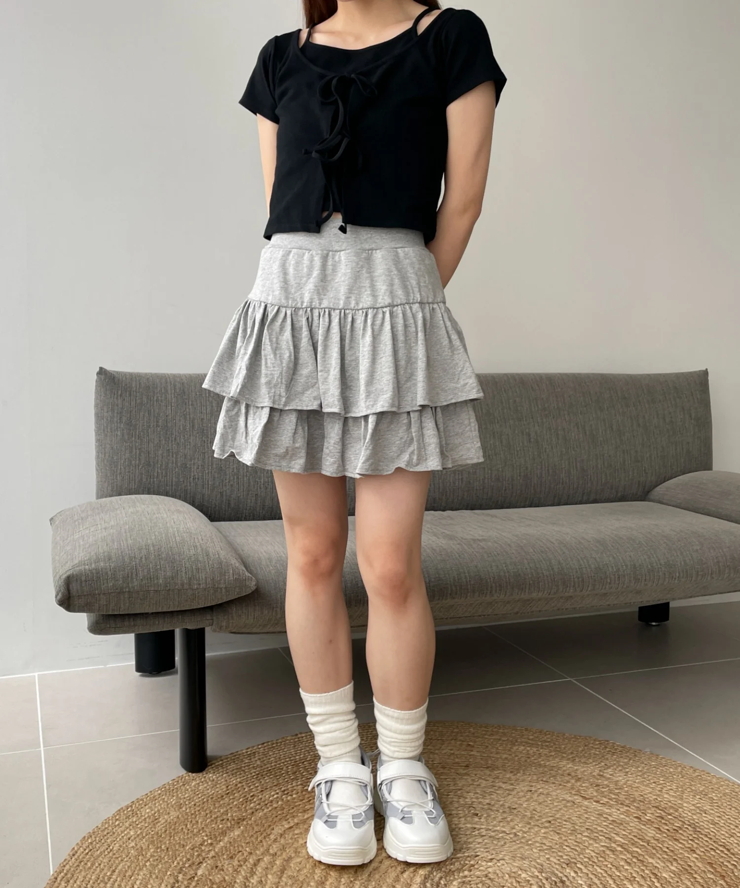 キャミドッキングカーデトップス - Image 4