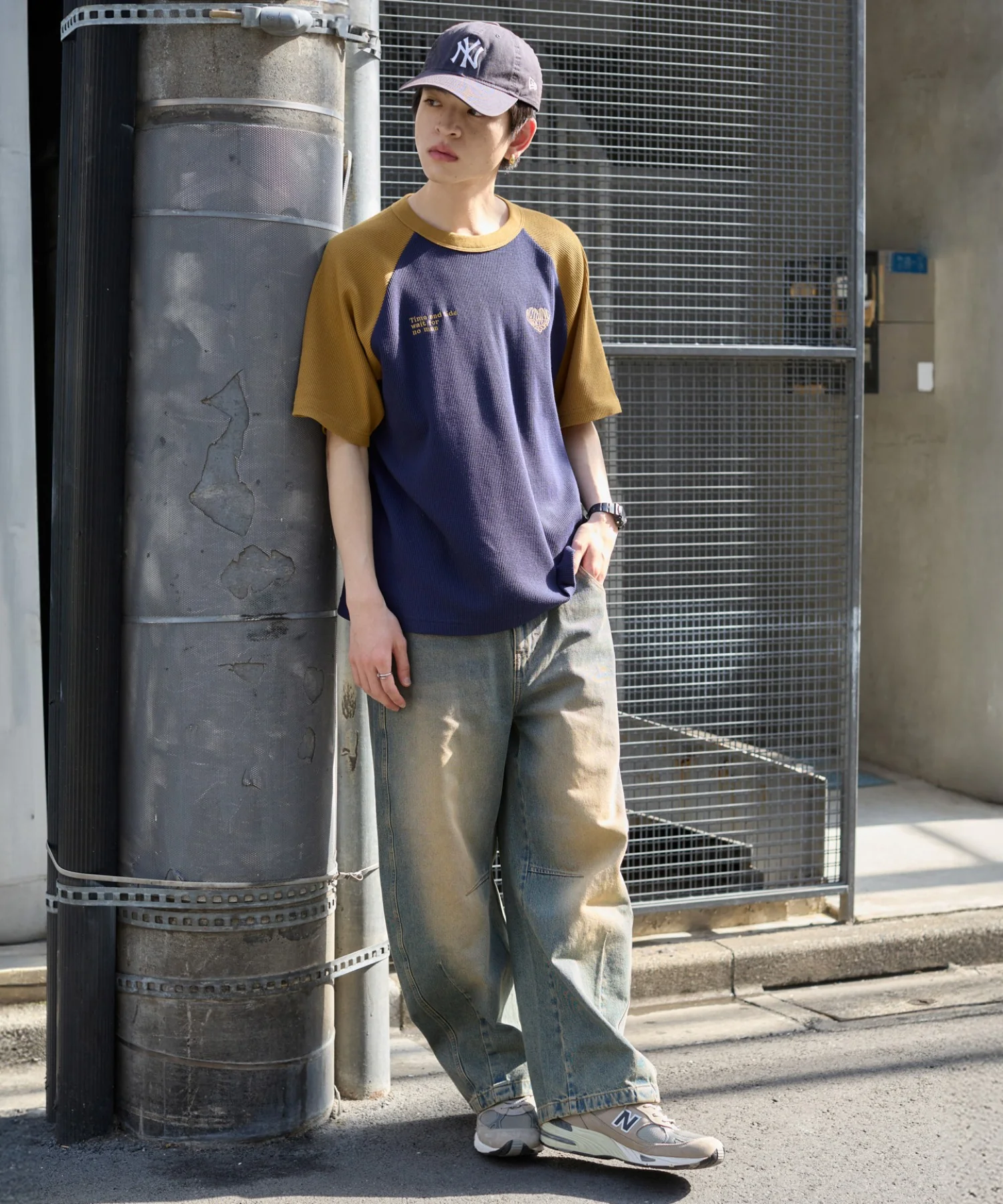 ワッフルラグランT（SS） - Image 17