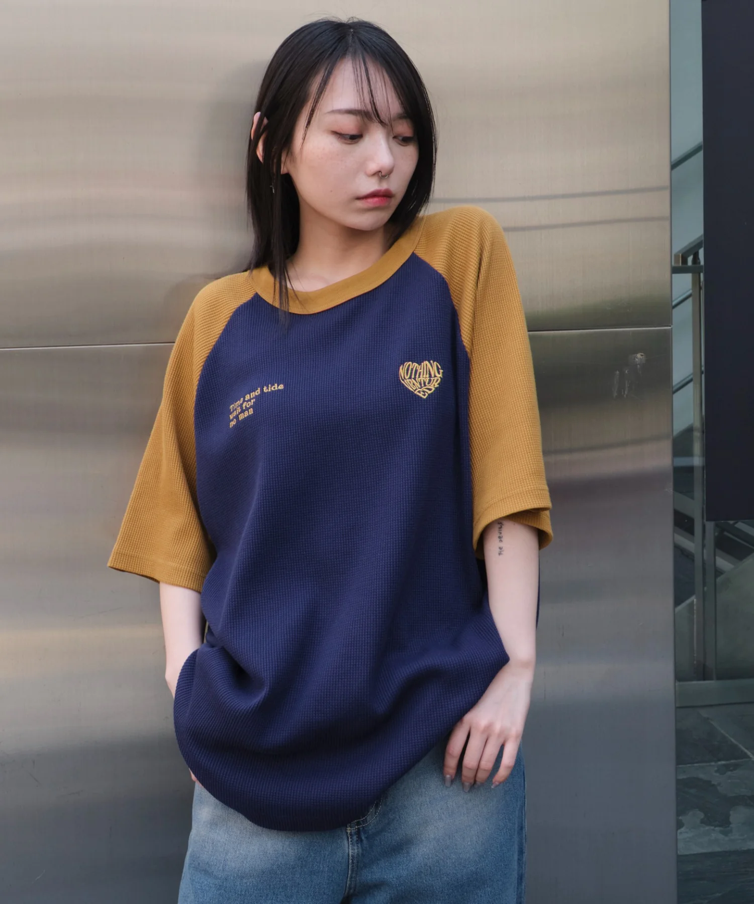 ワッフルラグランT（SS） - Image 18