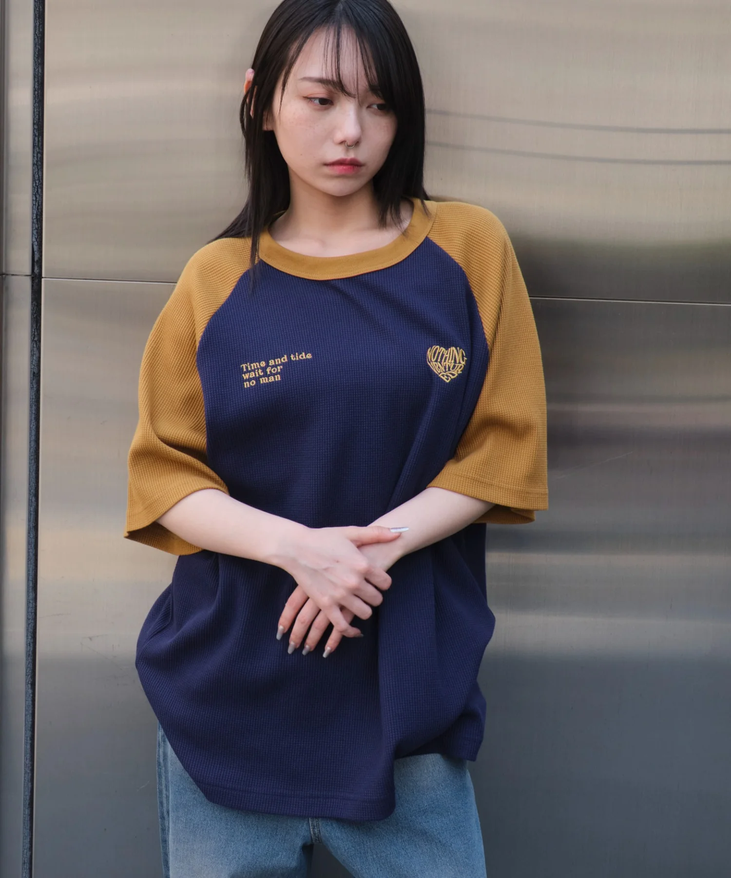 ワッフルラグランT（SS） - Image 19