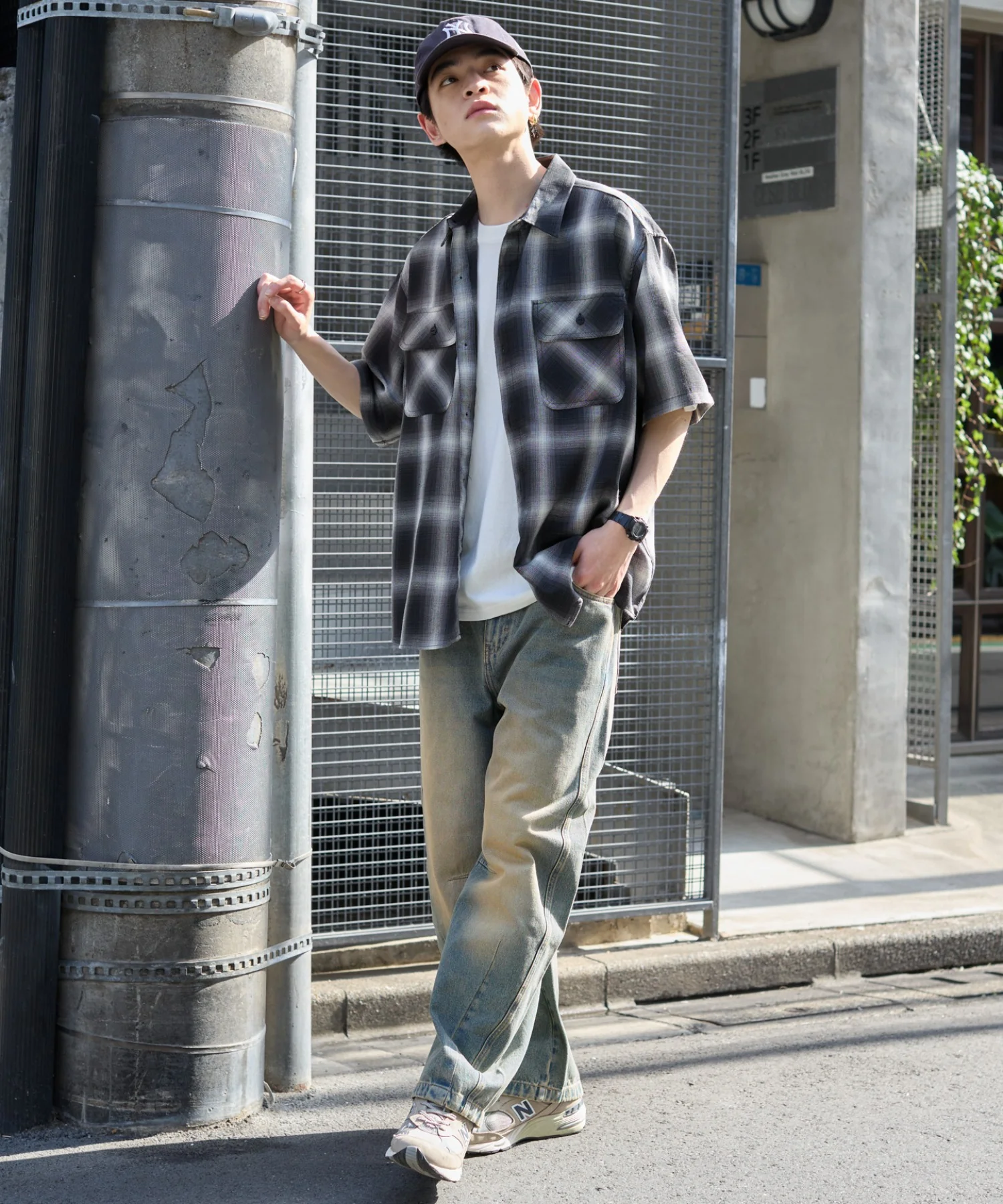 オンブレチェックシャツ（SS） - Image 13