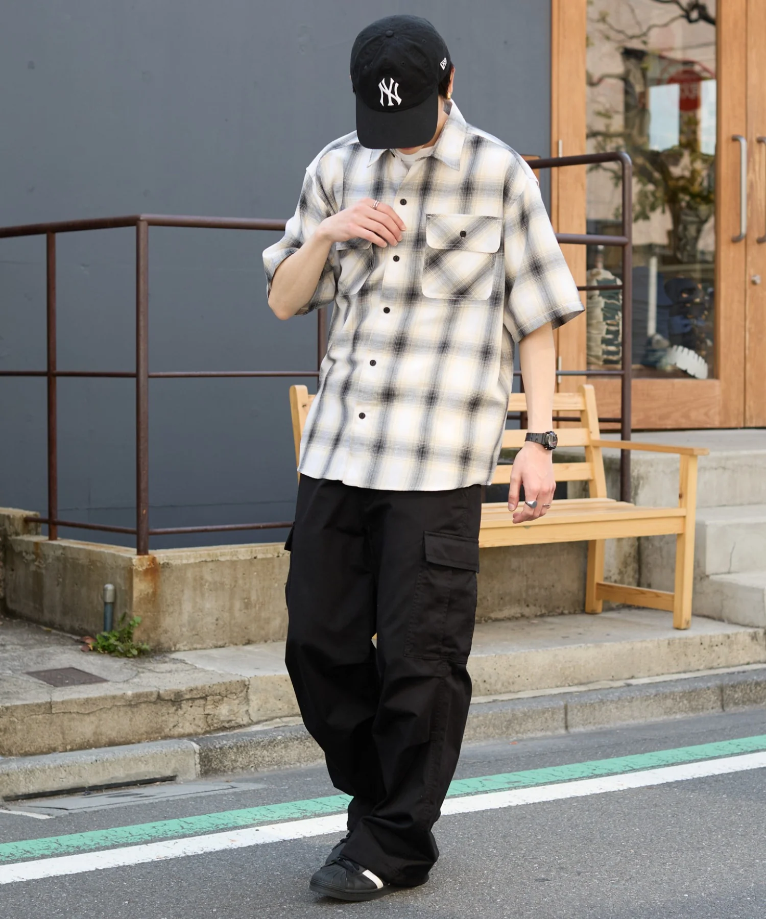 オンブレチェックシャツ（SS） - Image 15