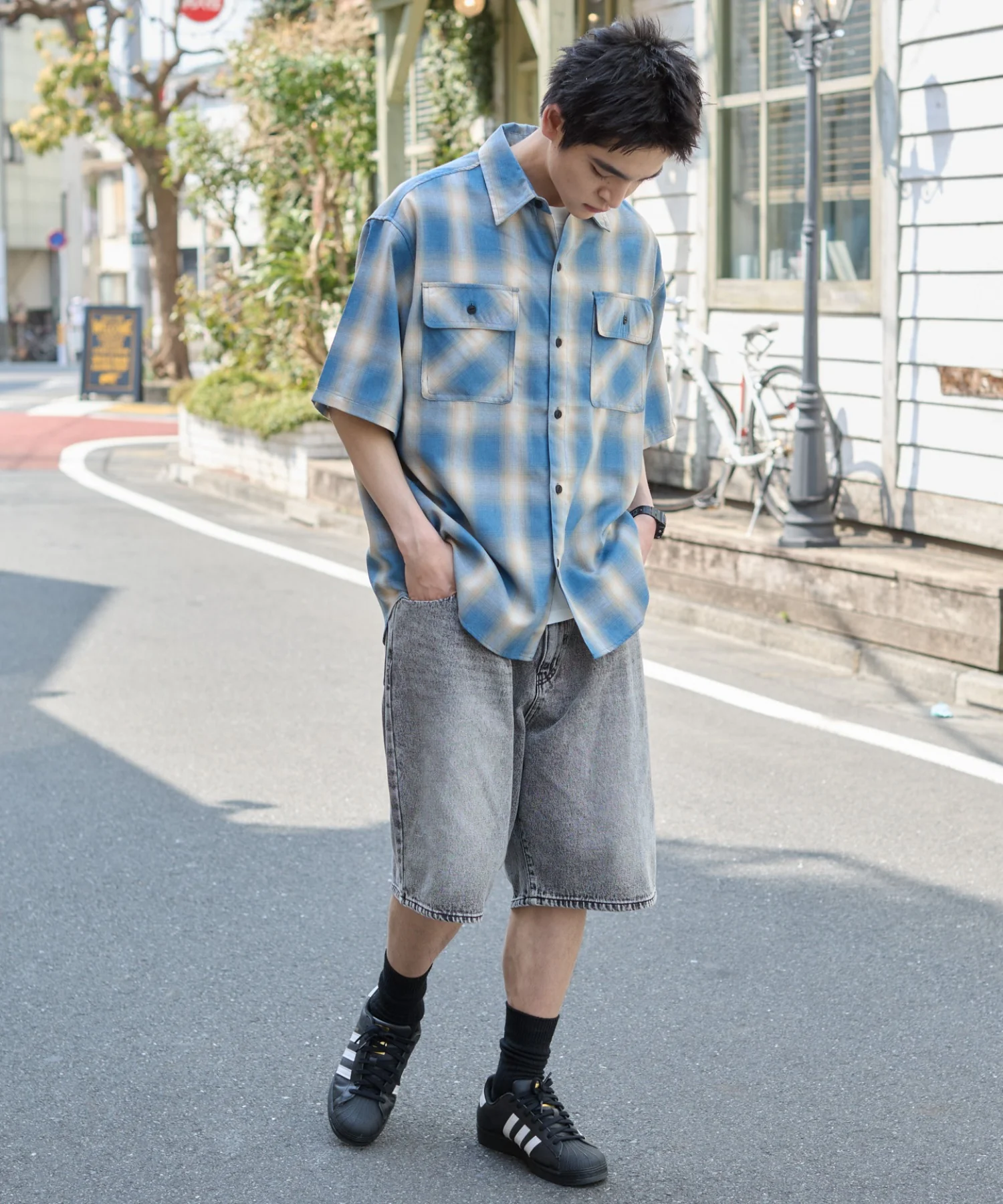 オンブレチェックシャツ（SS） - Image 18