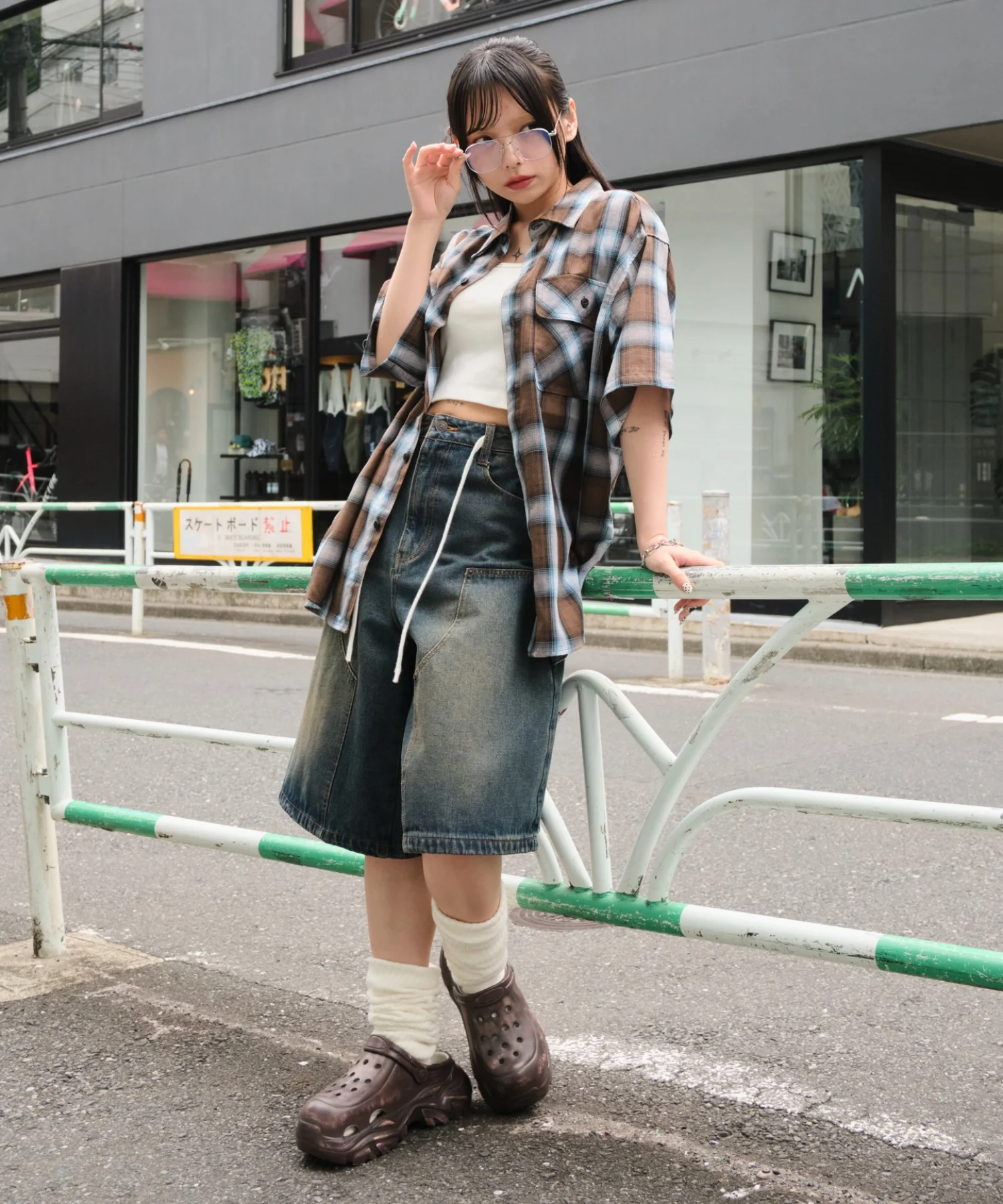 オンブレチェックシャツ（SS） - Image 20
