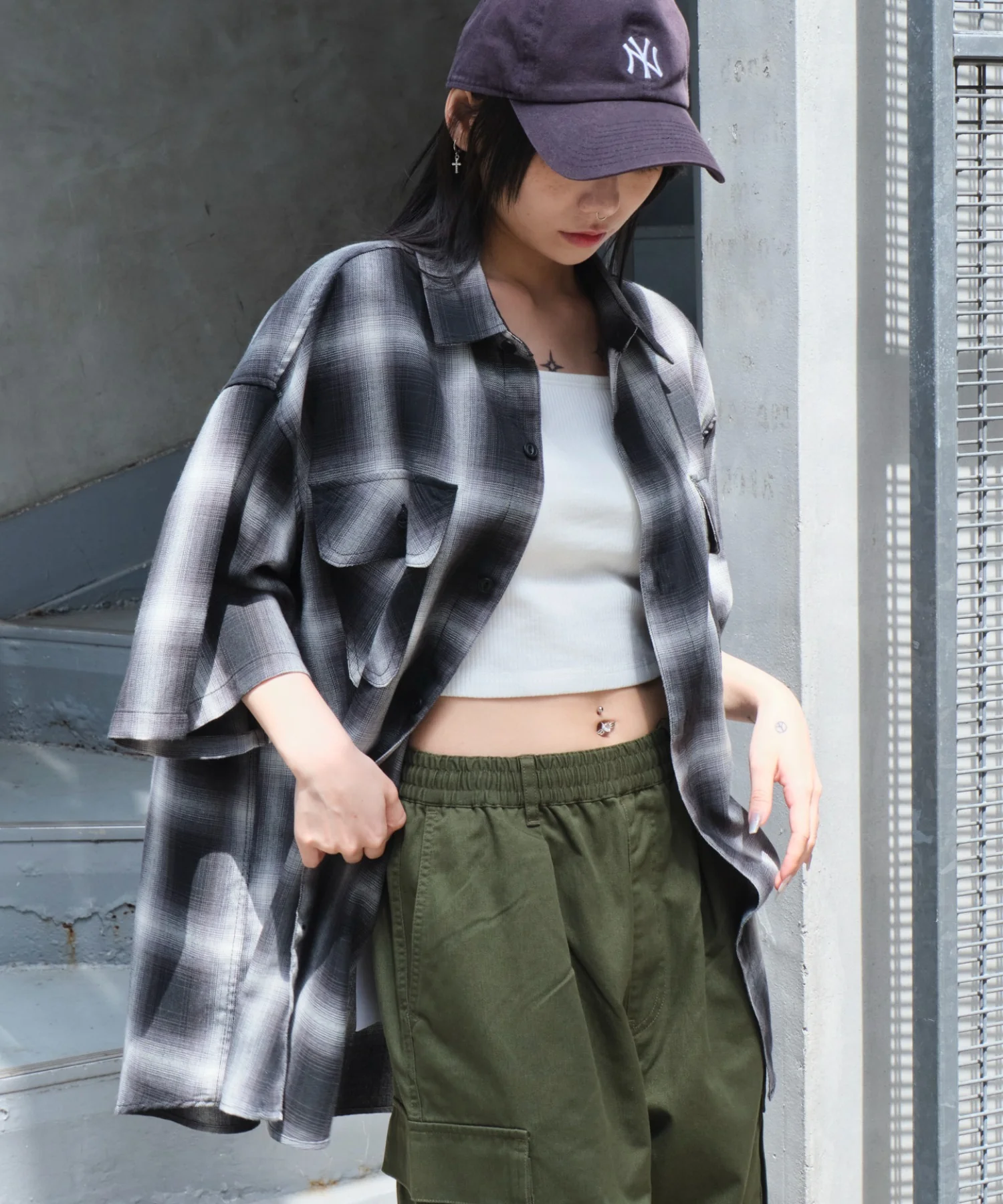 オンブレチェックシャツ（SS） - Image 33