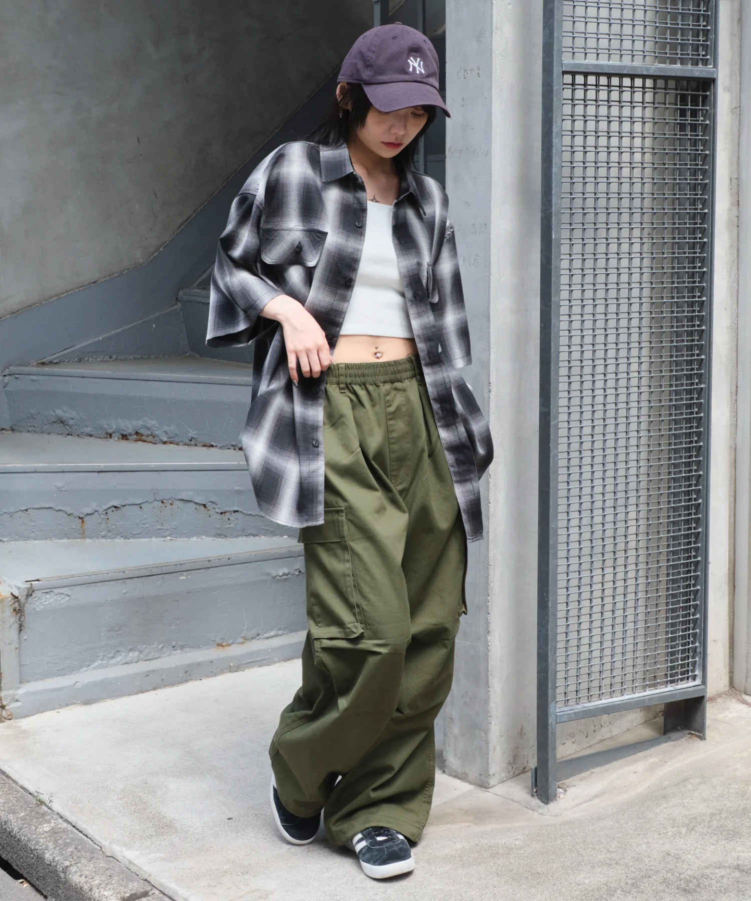 オンブレチェックシャツ（SS） - Image 35