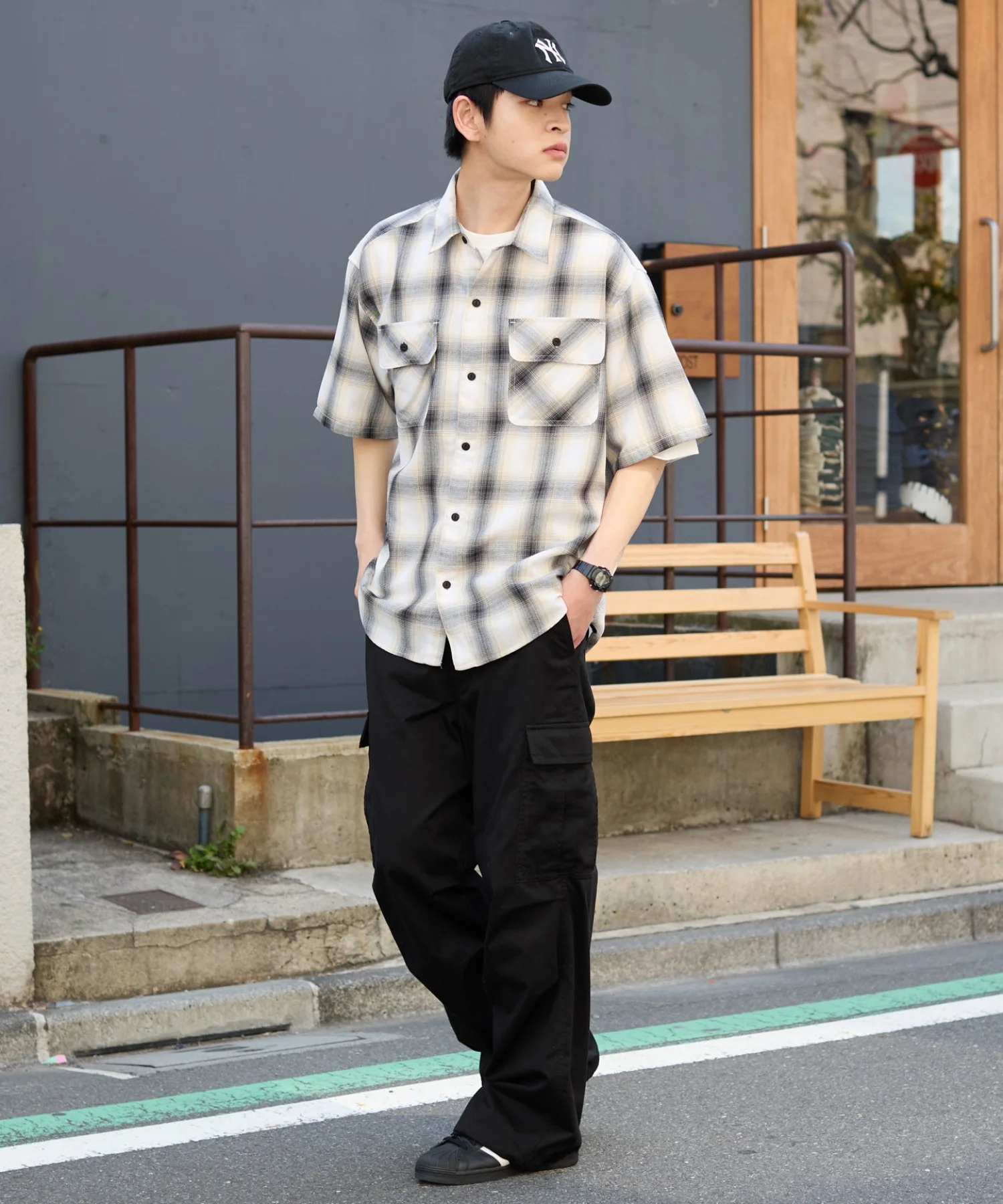 オンブレチェックシャツ（SS） - Image 39