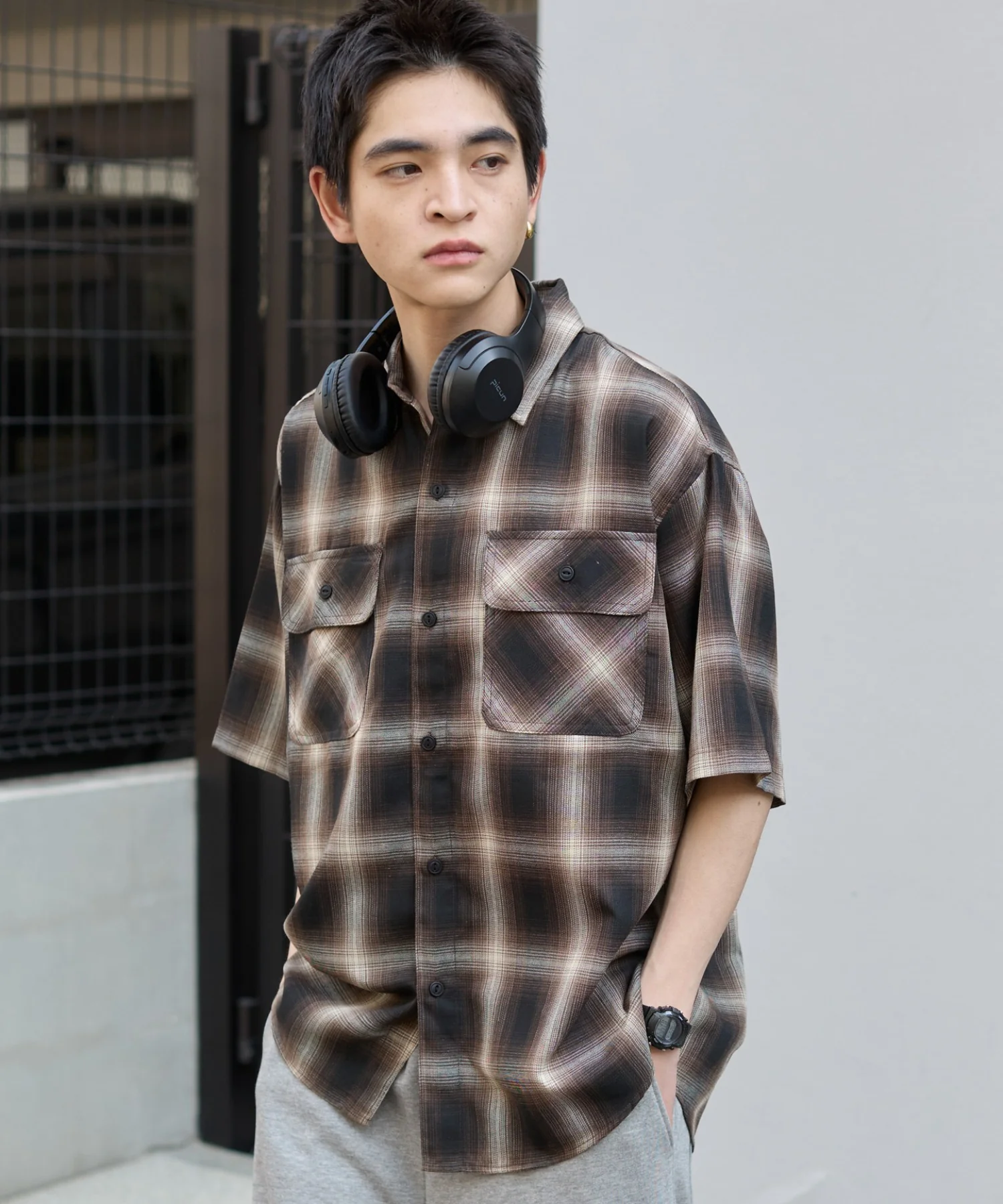 オンブレチェックシャツ（SS） - Image 41