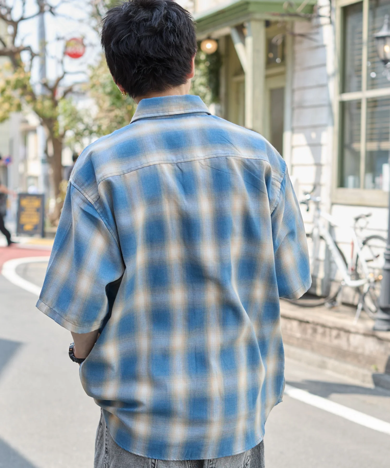 オンブレチェックシャツ（SS） - Image 47