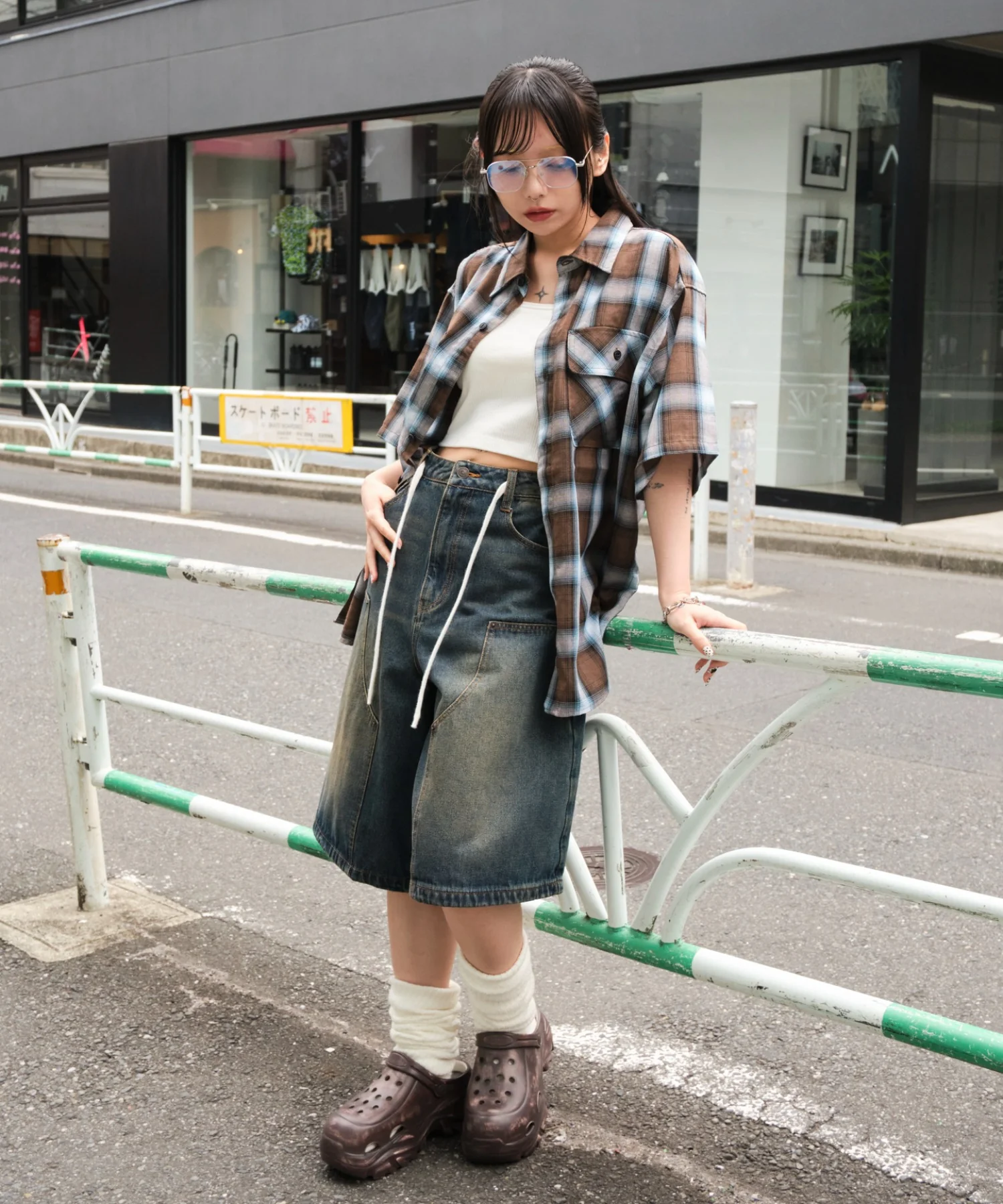 オンブレチェックシャツ（SS） - Image 55