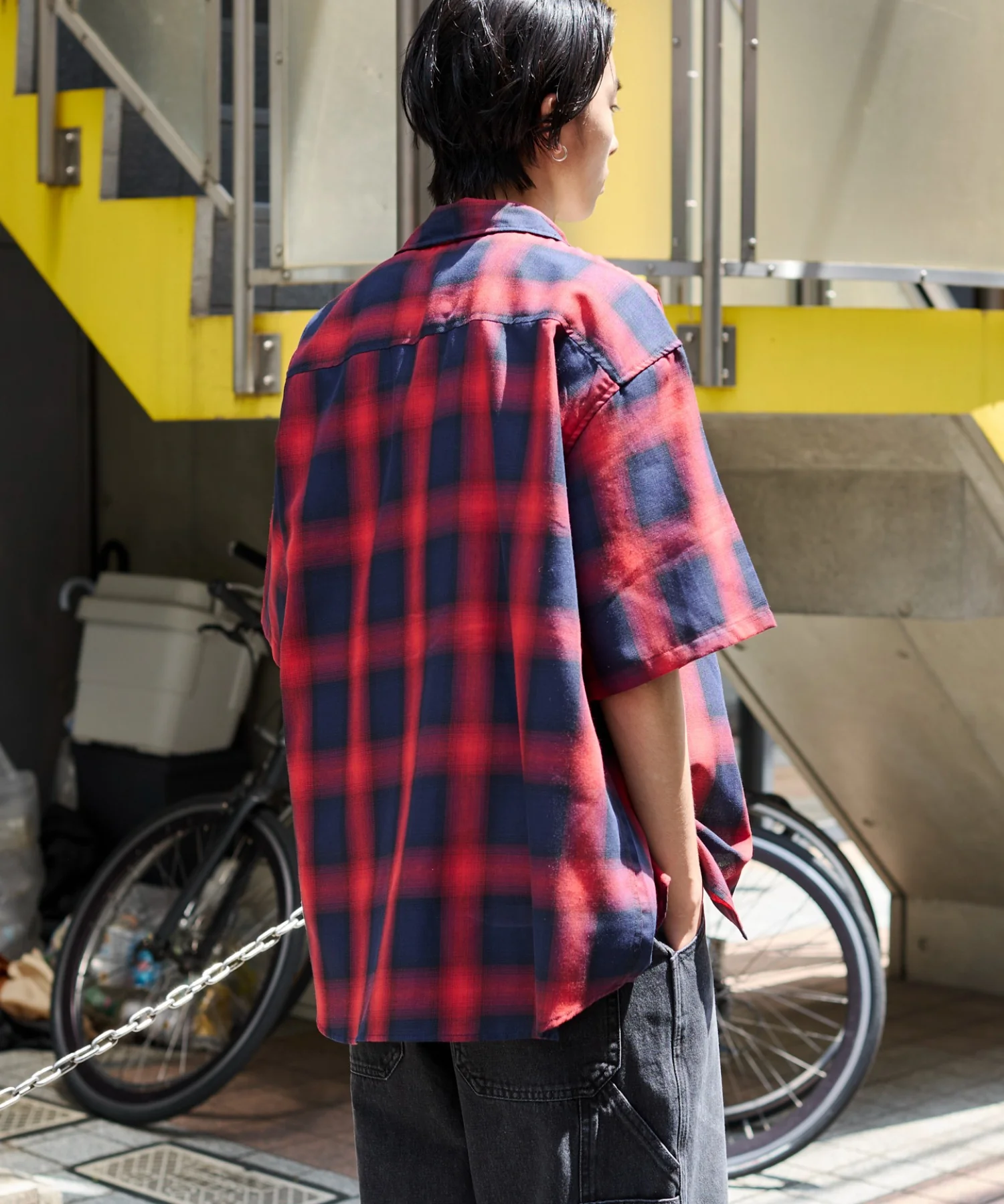 オンブレチェックシャツ（SS） - Image 57