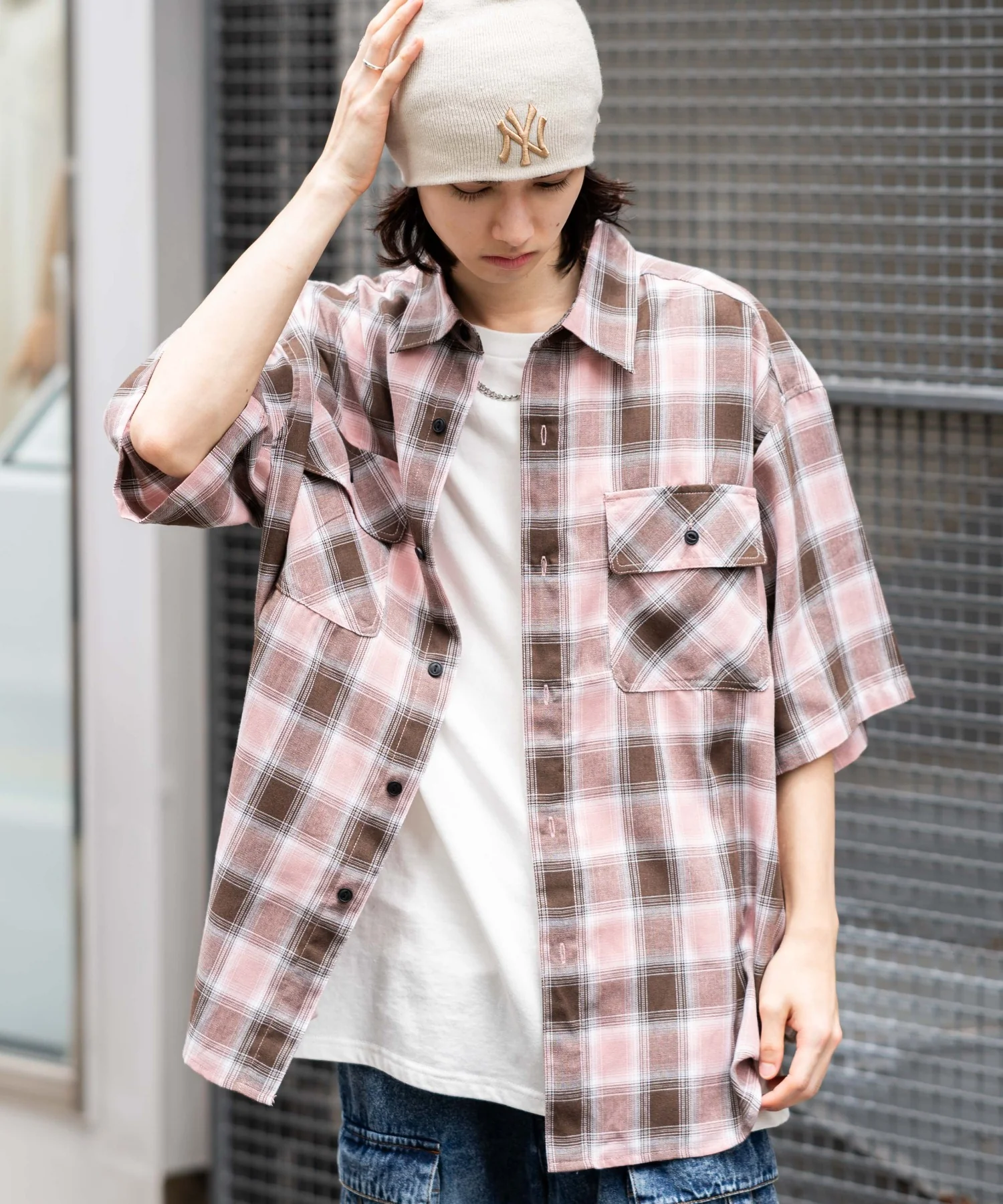 オンブレチェックシャツ（SS） - Image 63