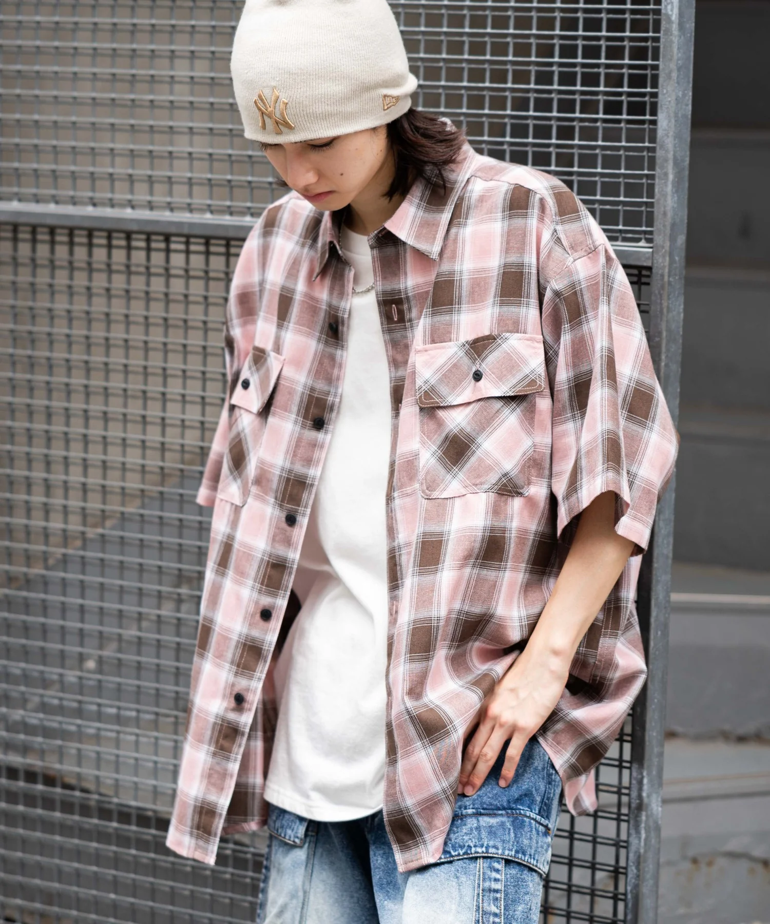 オンブレチェックシャツ（SS） - Image 64