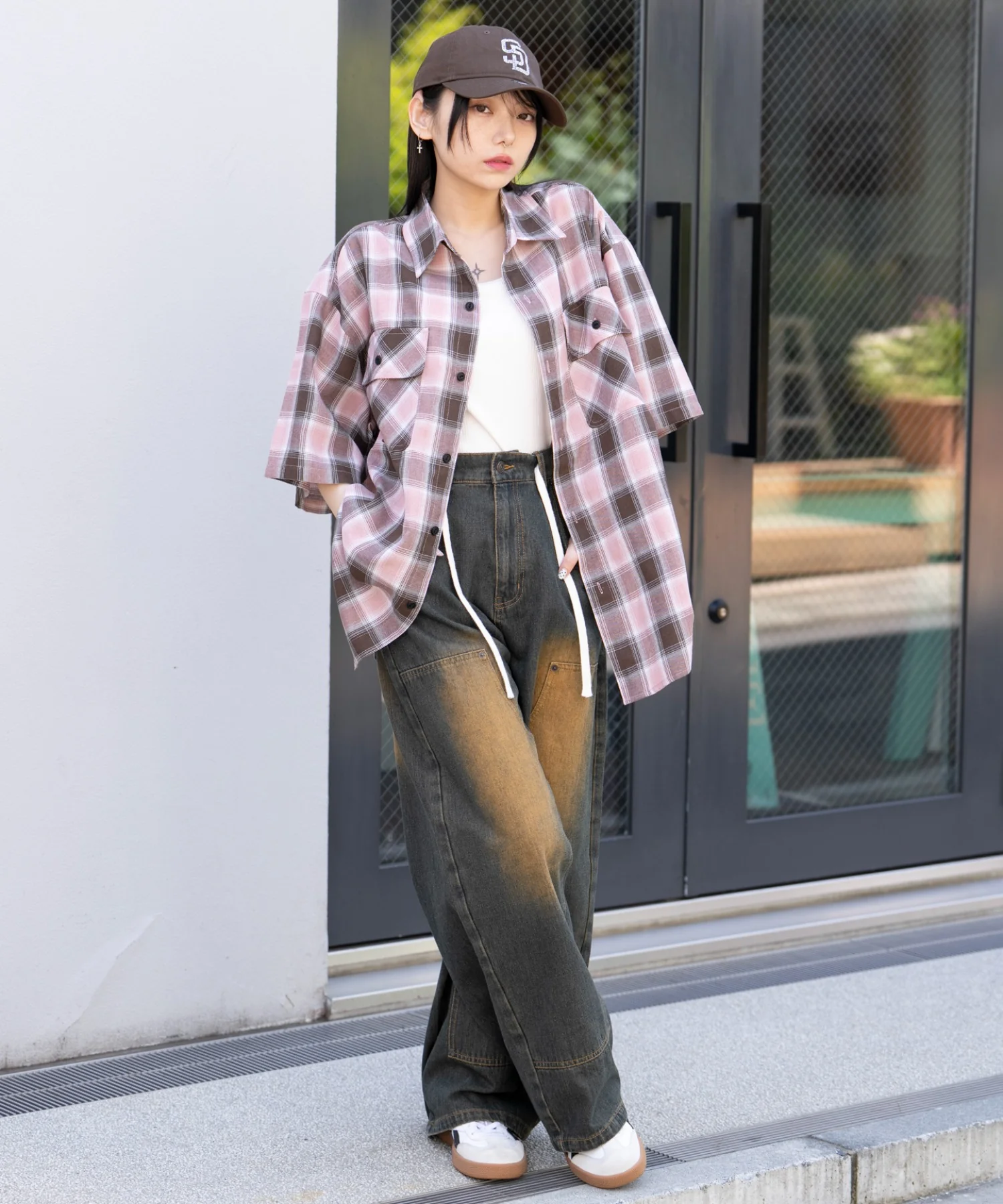 オンブレチェックシャツ（SS） - Image 69