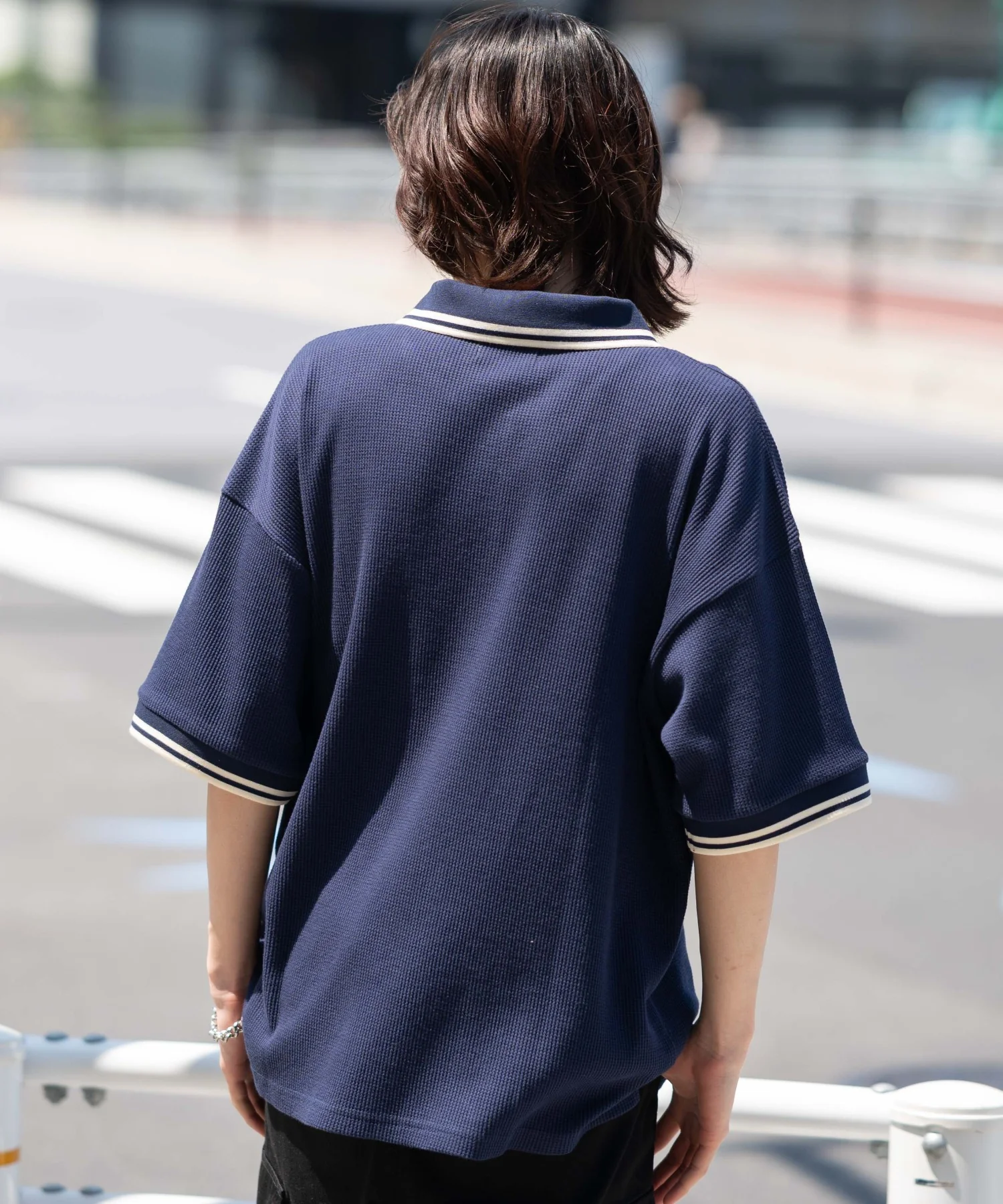ワッフルラインポロ - Image 14
