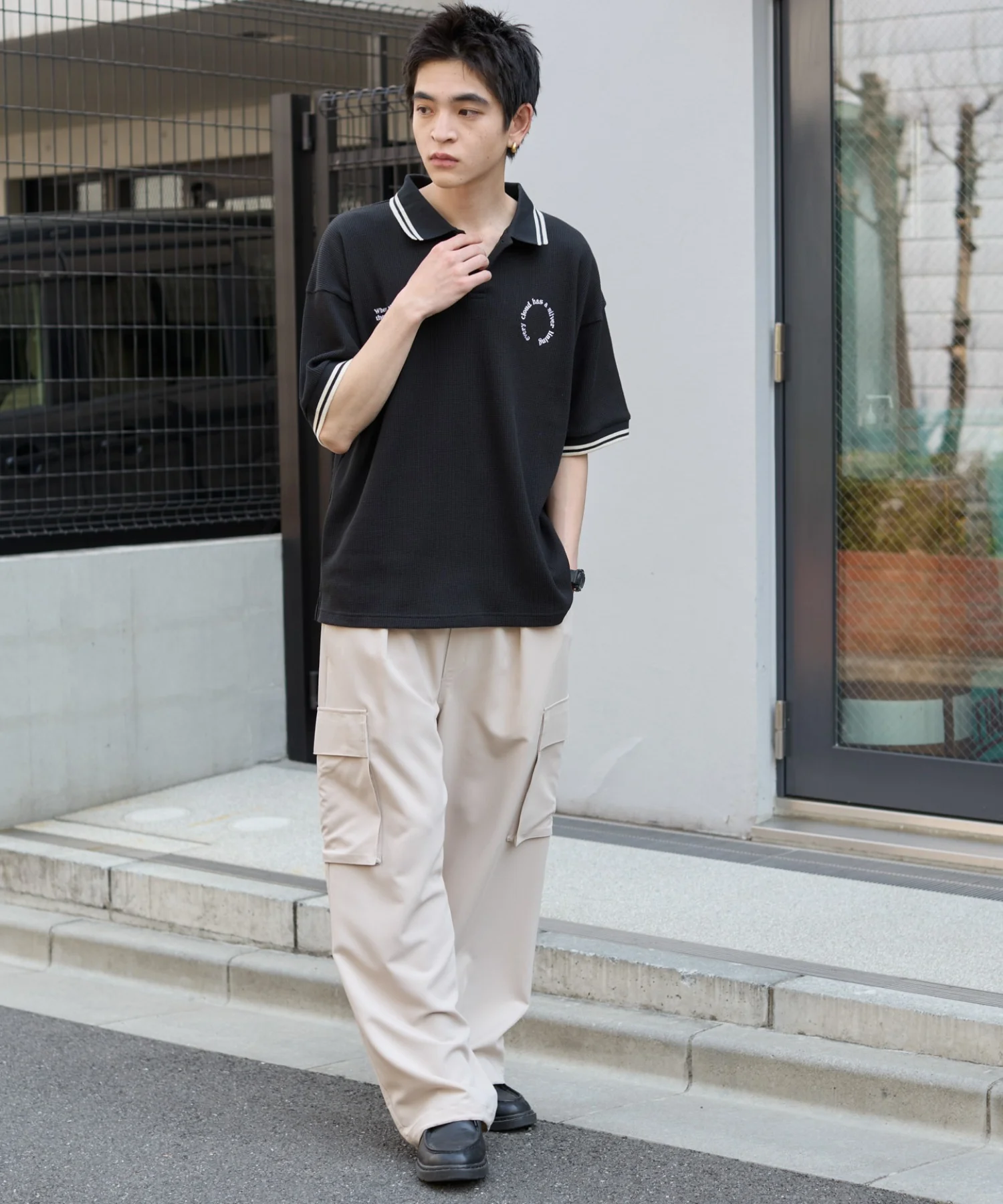 ワッフルラインポロ - Image 32