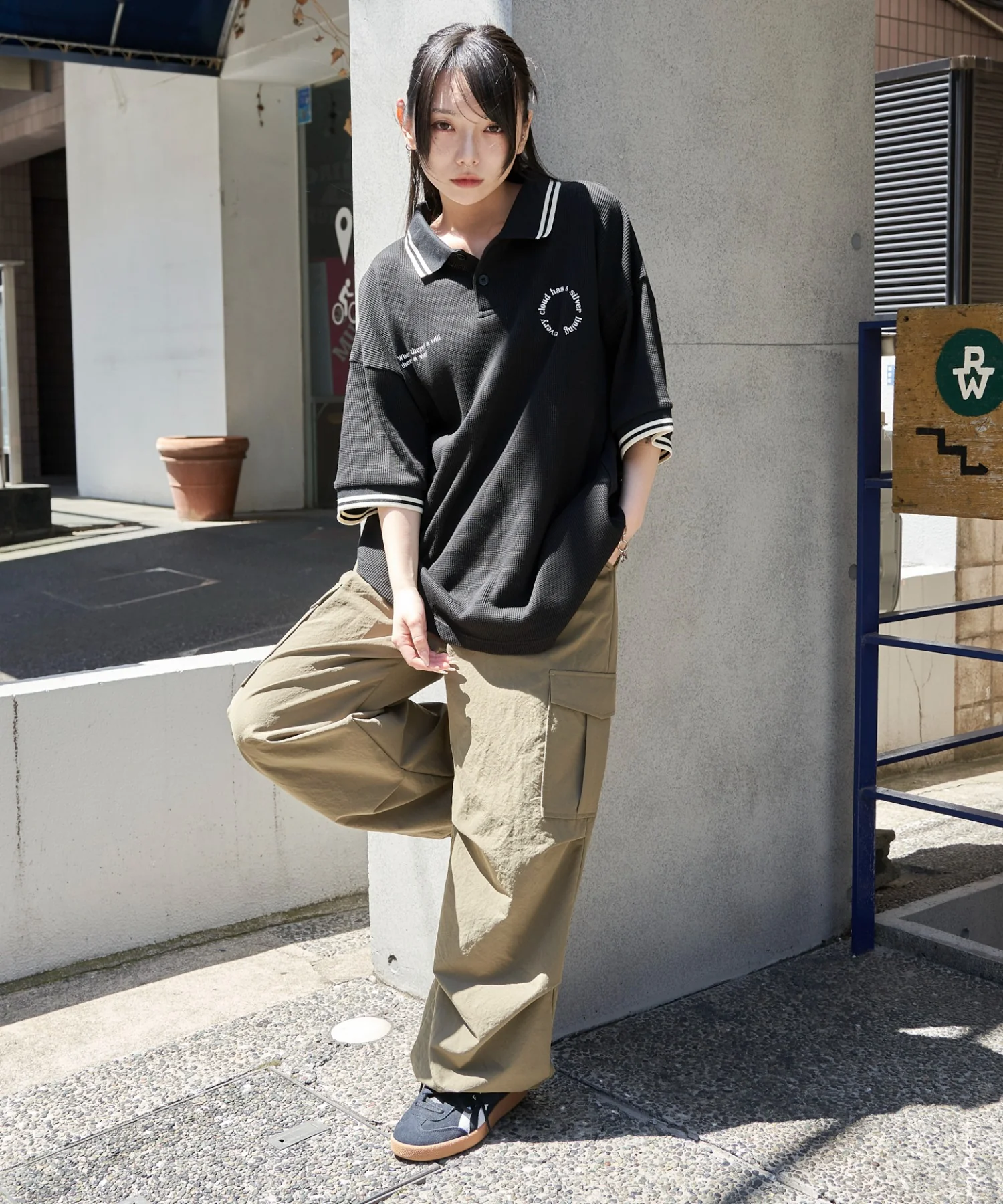 ワッフルラインポロ - Image 8