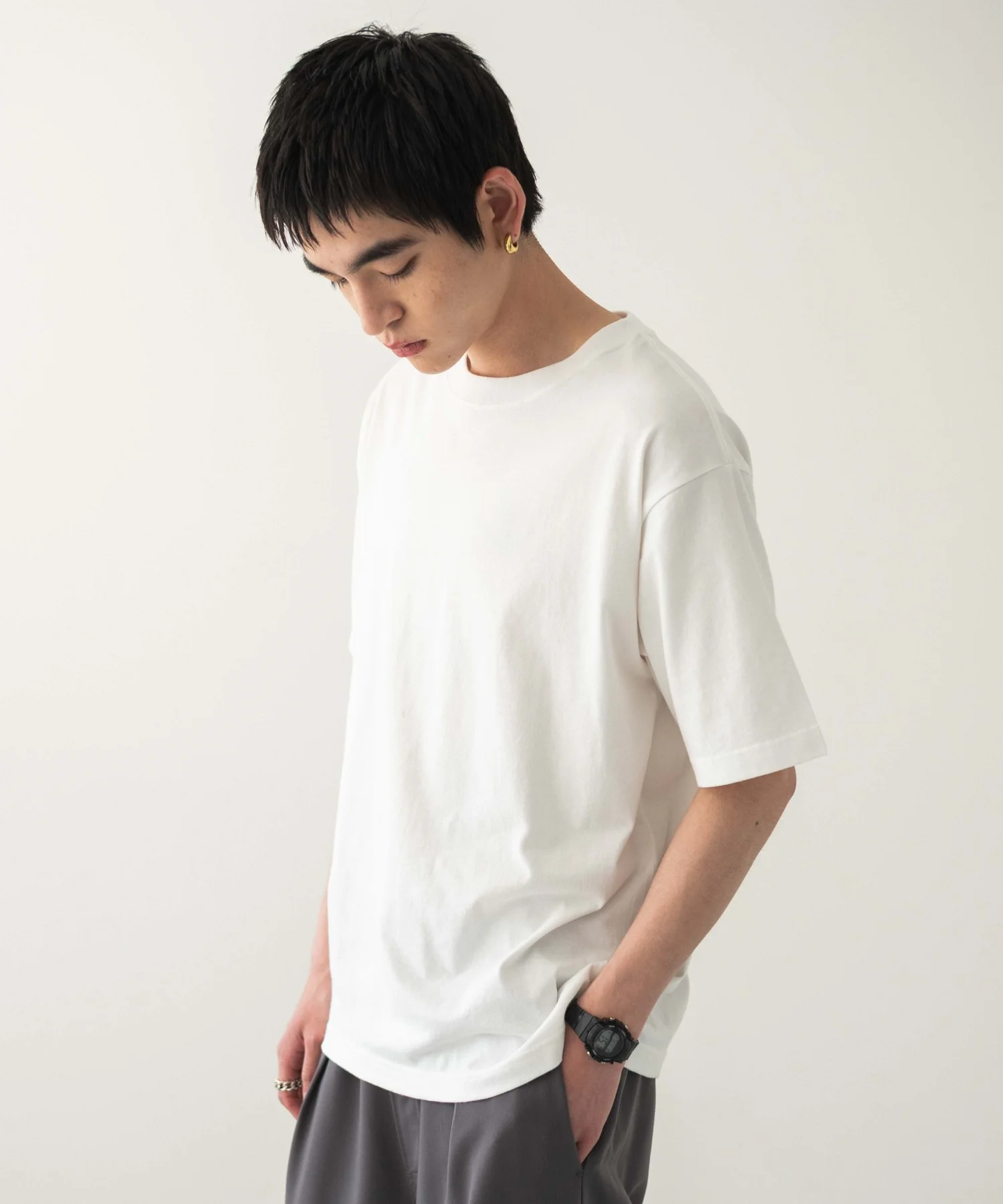 リラックスフィットコットンT（SS） - Image 12