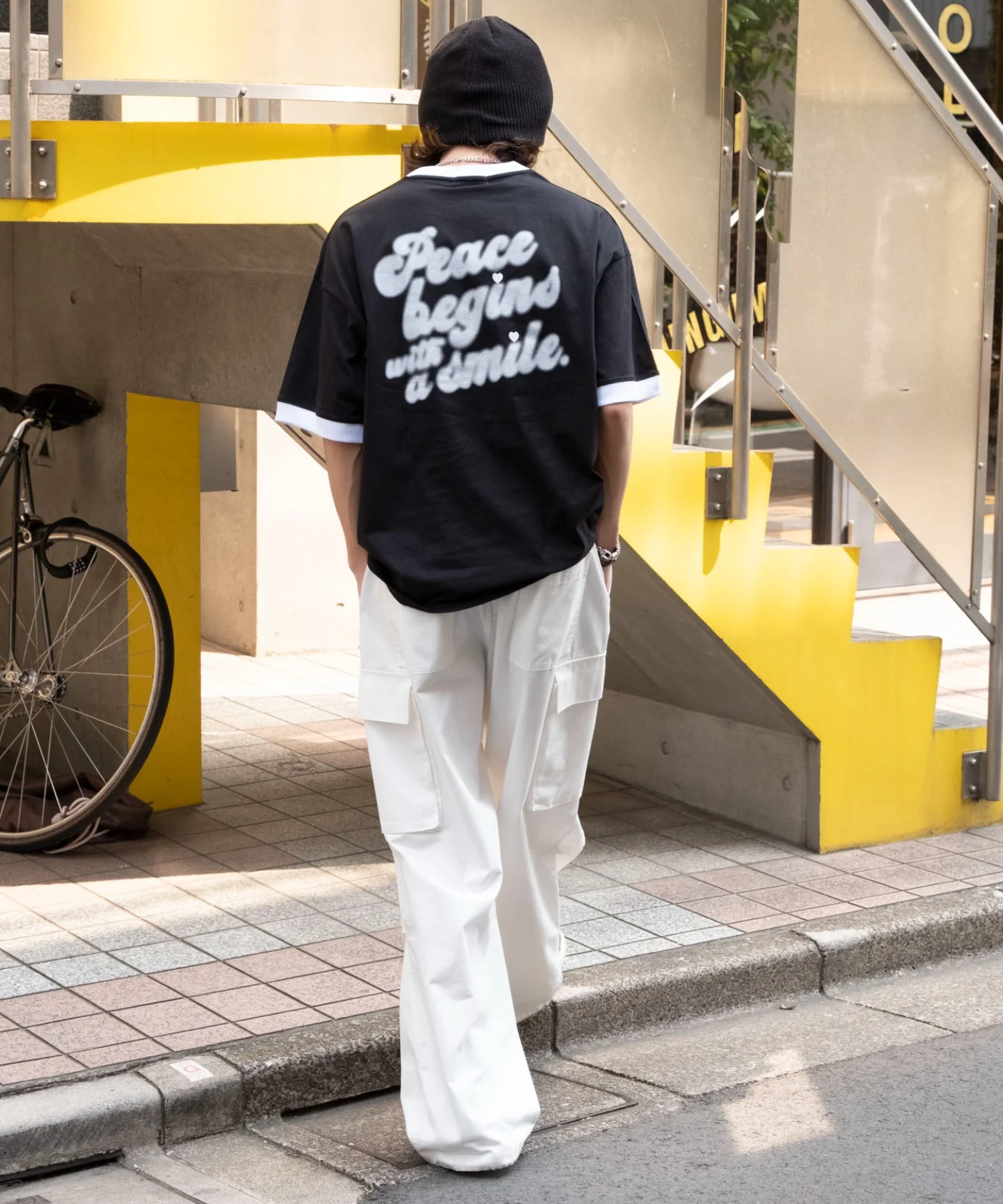 アクセ付きリンガーグラフィックT（SS） - Image 19