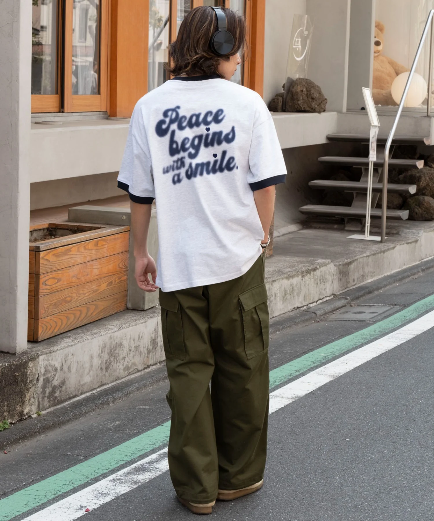 アクセ付きリンガーグラフィックT（SS） - Image 27