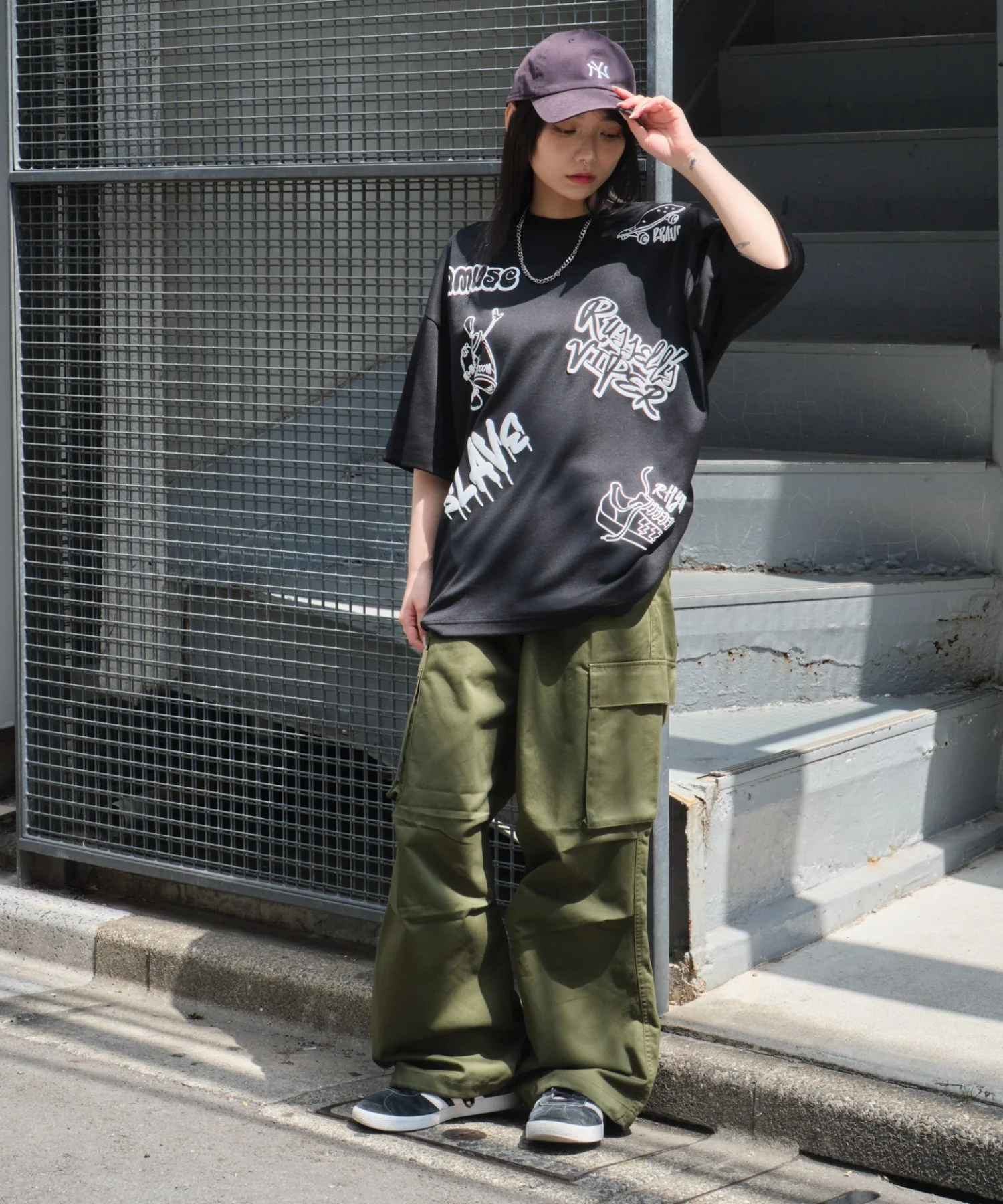 アクセ付きラフガキグラフィックT（SS） - Image 6