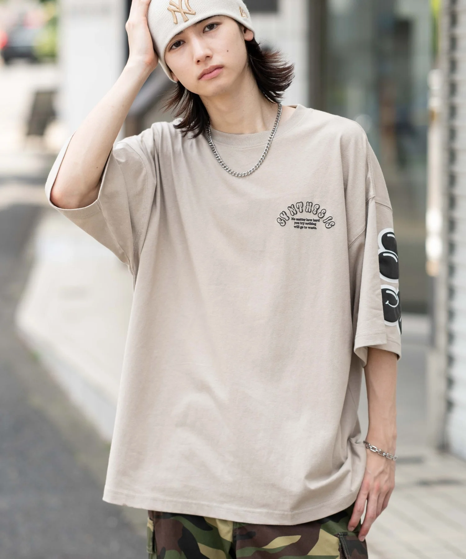 アクセ付きストレートロゴT（SS） - Image 12