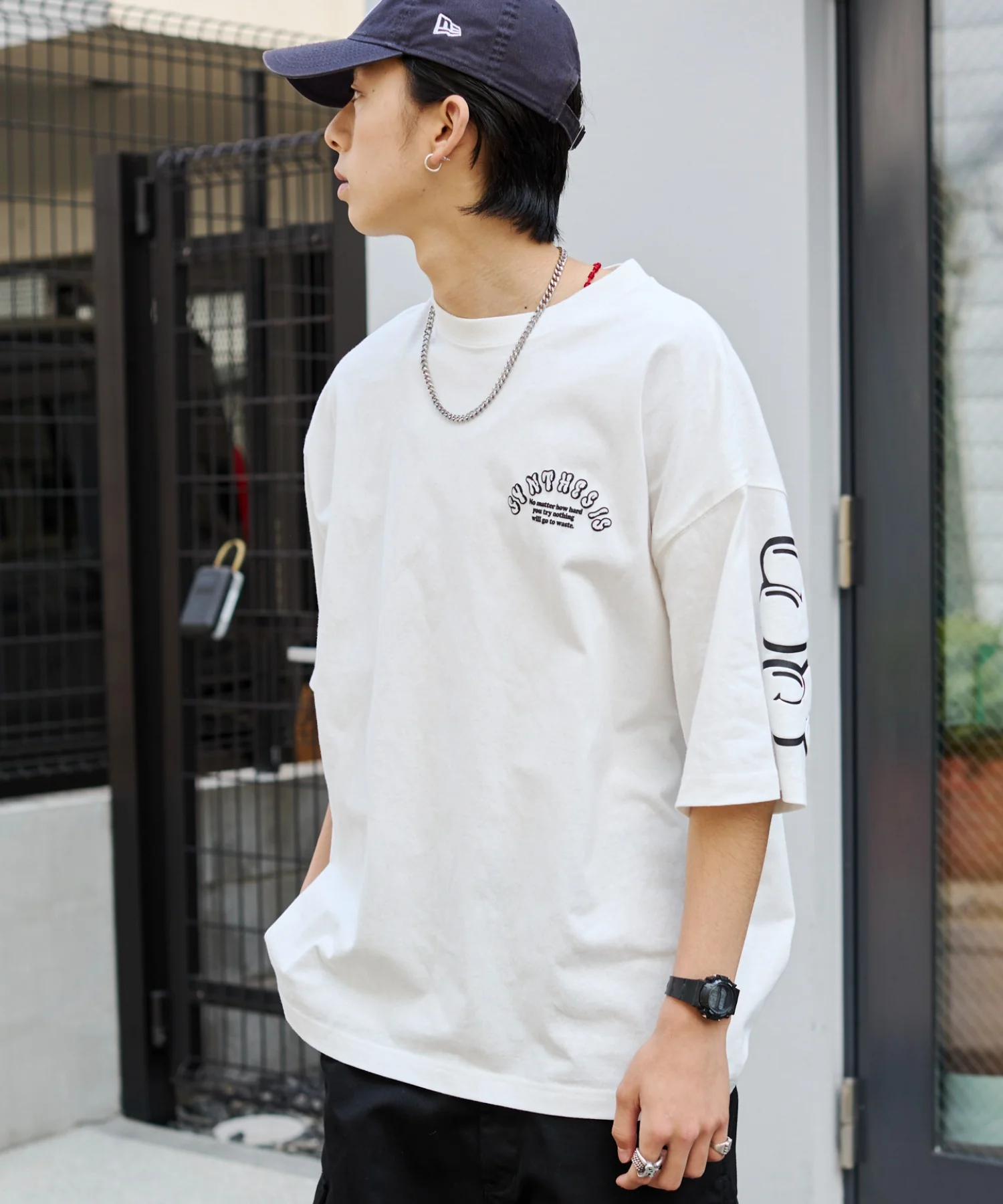 アクセ付きストレートロゴT（SS） - Image 19