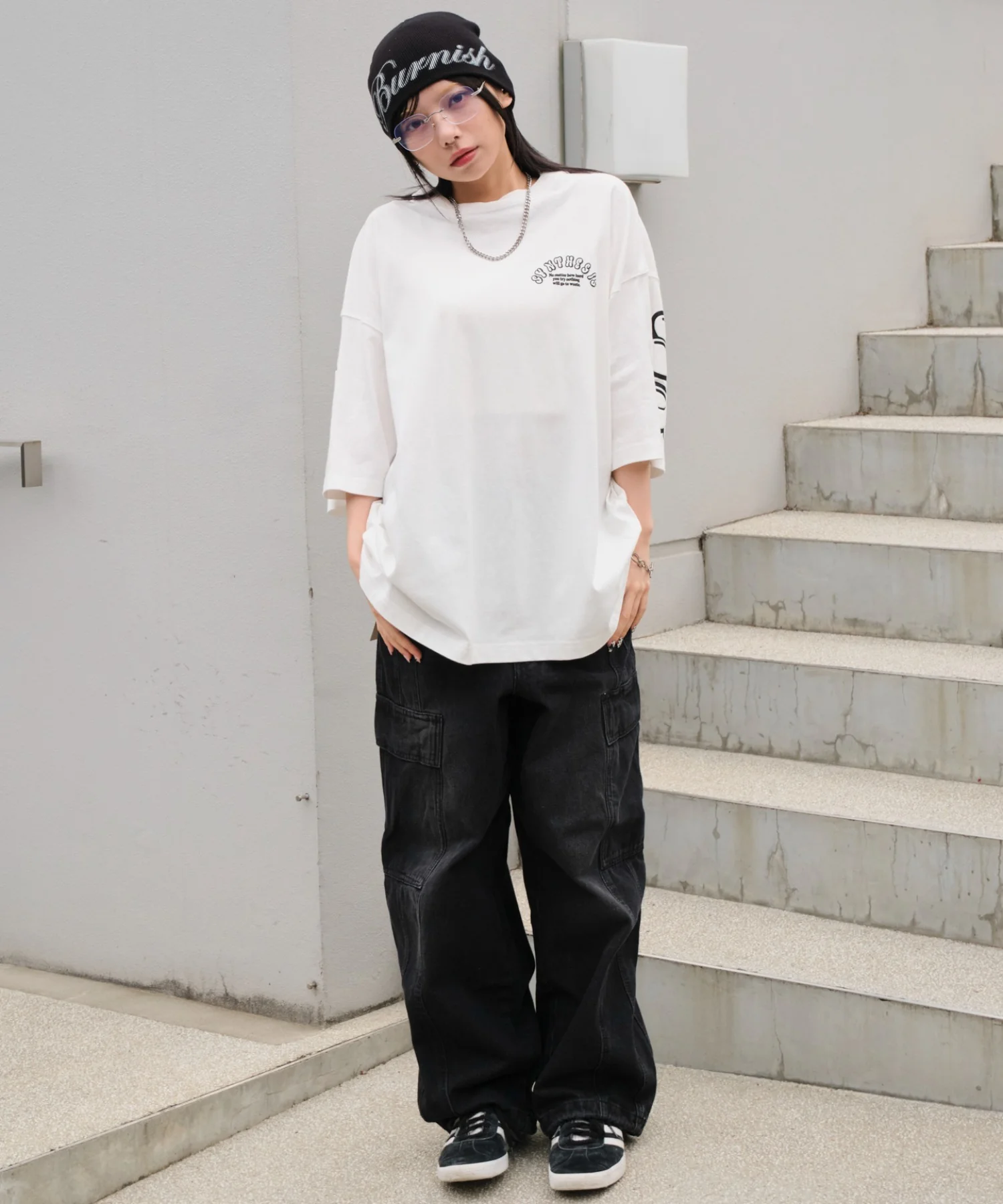 アクセ付きストレートロゴT（SS） - Image 25