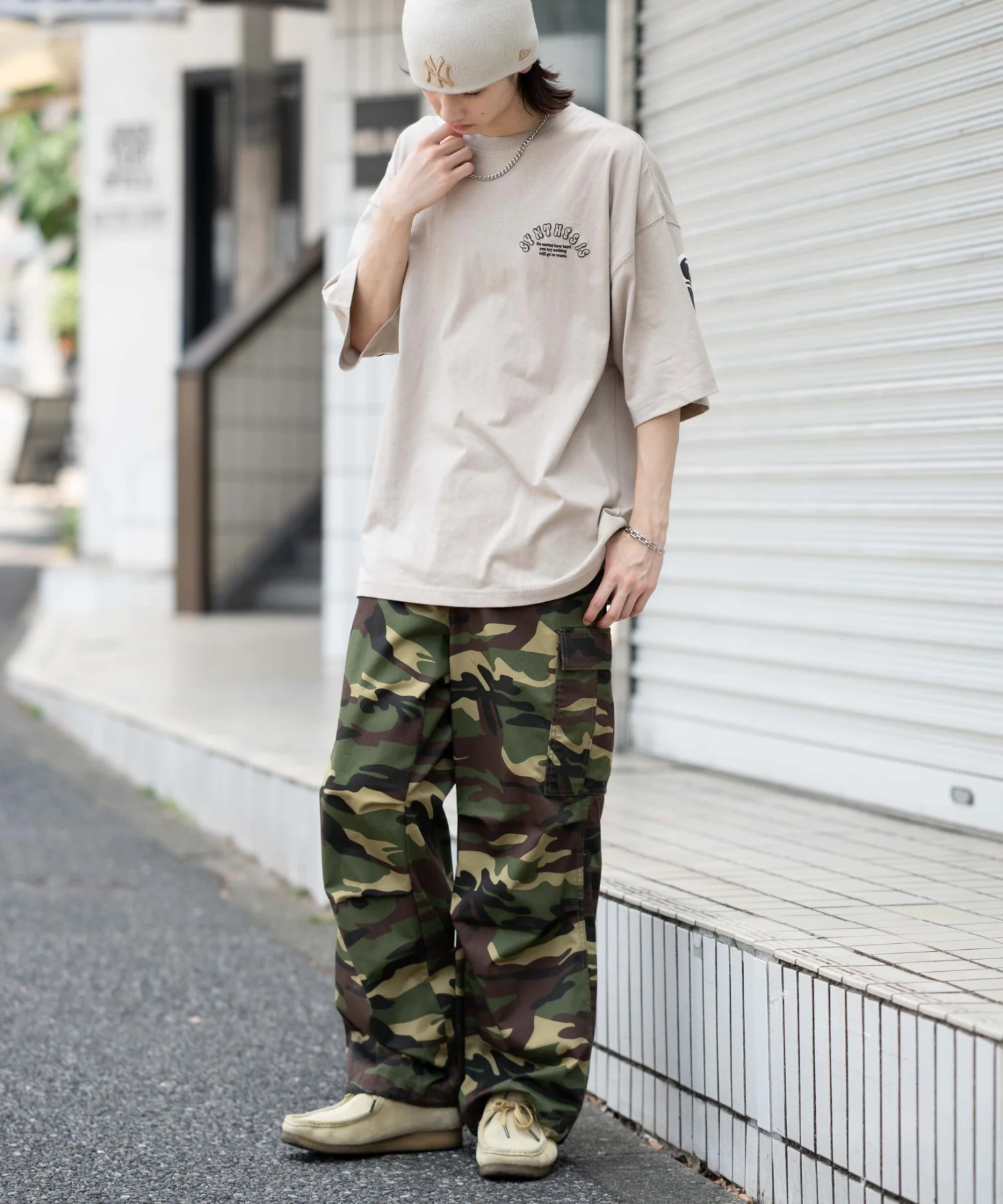 アクセ付きストレートロゴT（SS） - Image 4