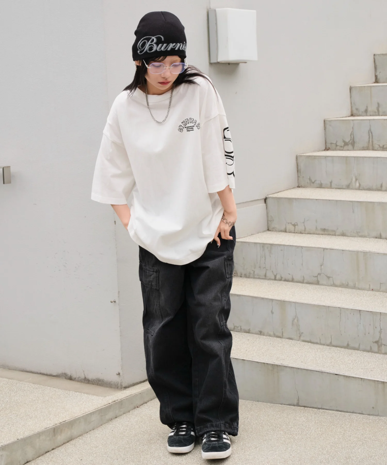 アクセ付きストレートロゴT（SS） - Image 6