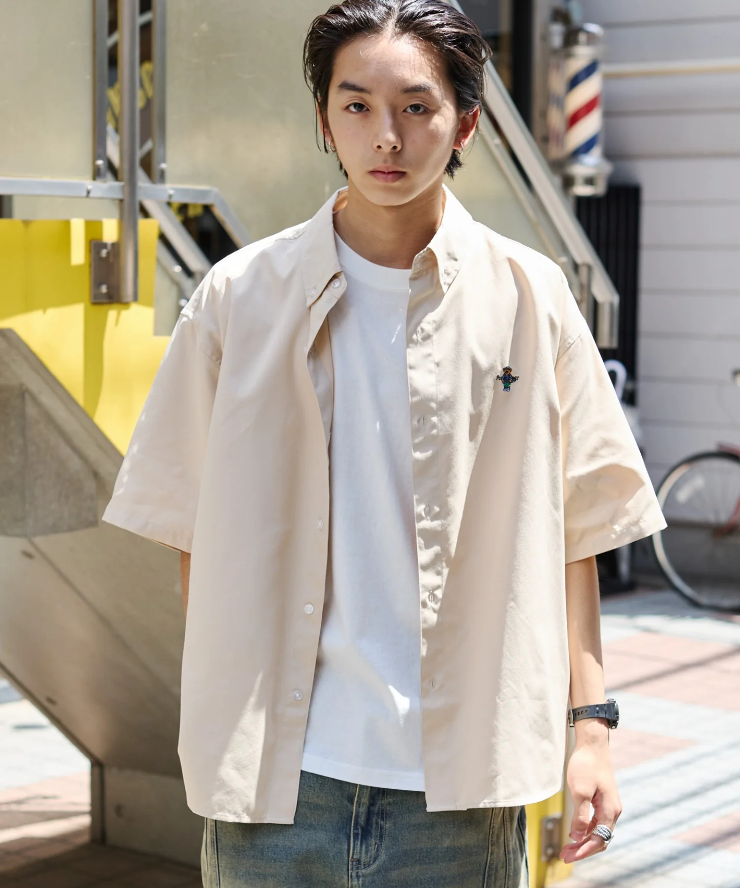 オックスフォードワンポイントシャツ（SS） - Image 30