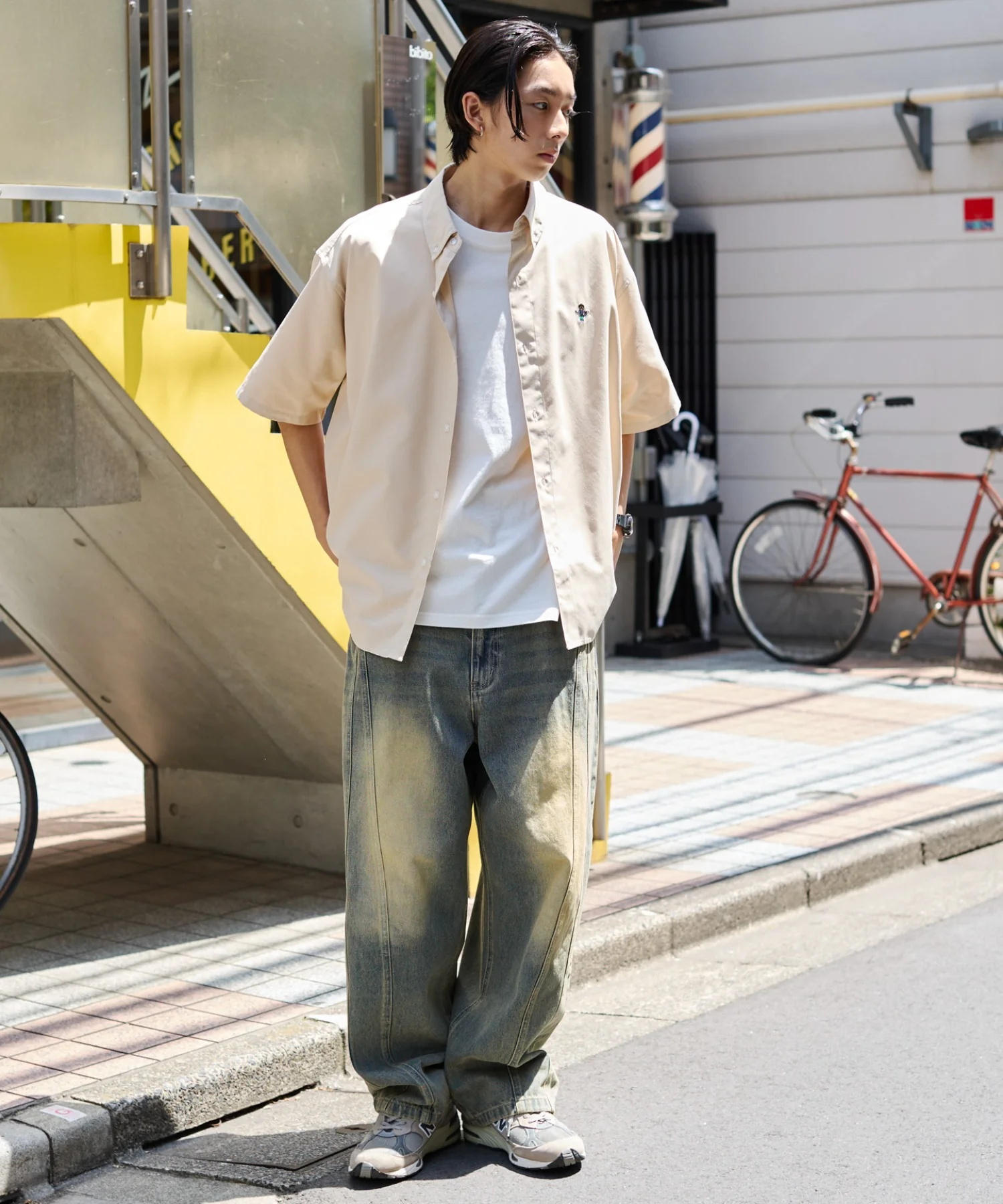 オックスフォードワンポイントシャツ（SS） - Image 34
