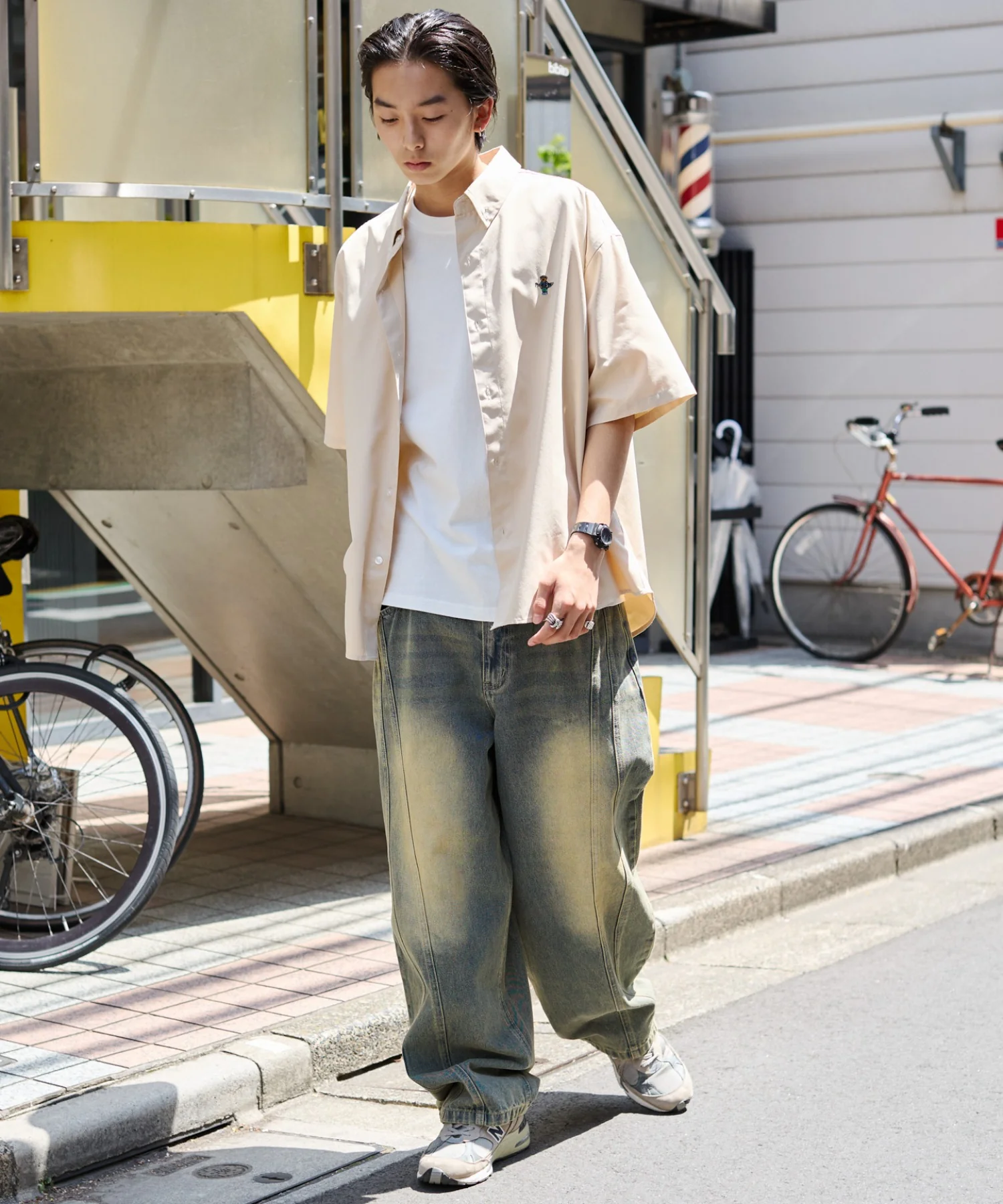 オックスフォードワンポイントシャツ（SS） - Image 8