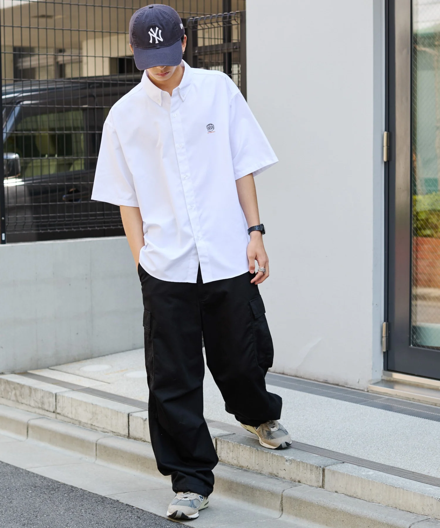 オックスフォードワンポイントシャツ（SS） - Image 9