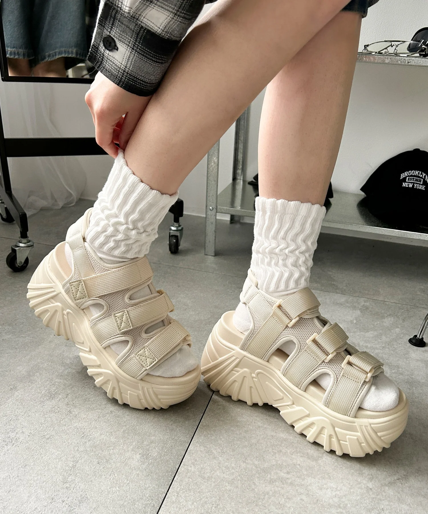 厚底ベルトスポーツサンダル - Image 6