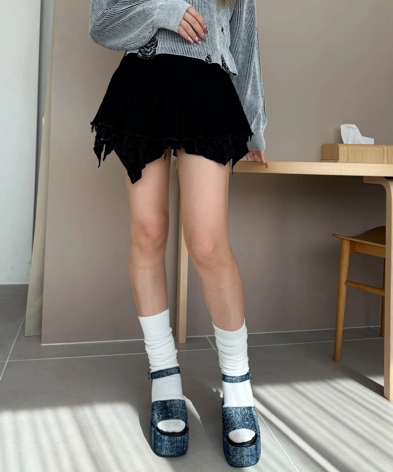 ストーム付きヒールサンダル - Image 17