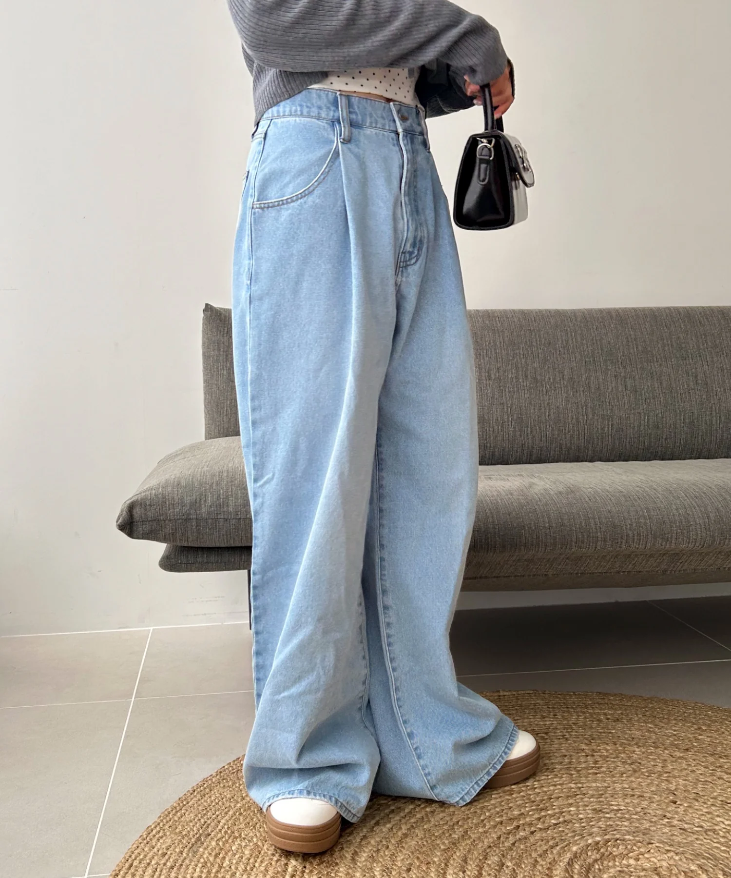 モチーフデニムタックパンツ - Image 11