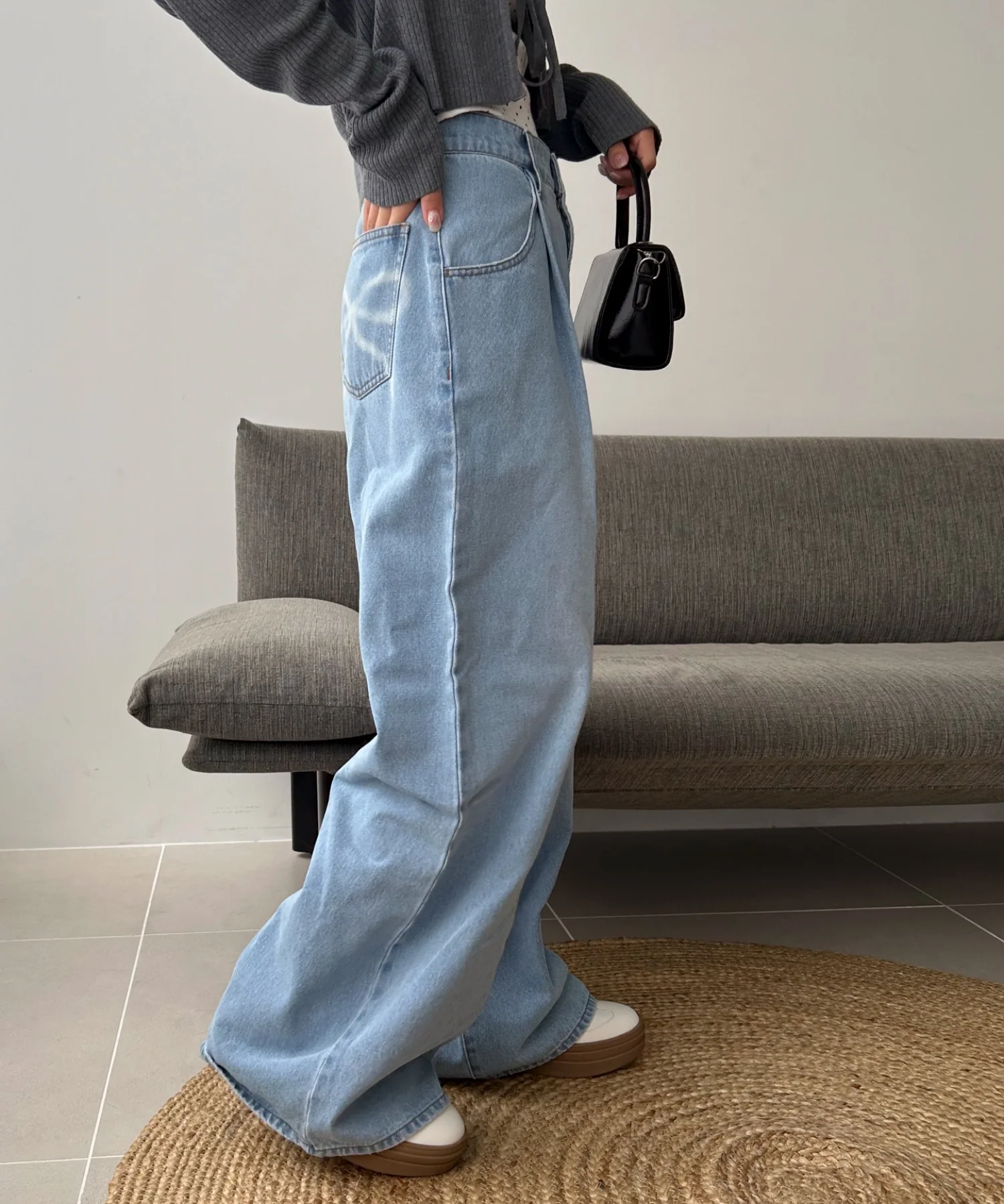 モチーフデニムタックパンツ - Image 12