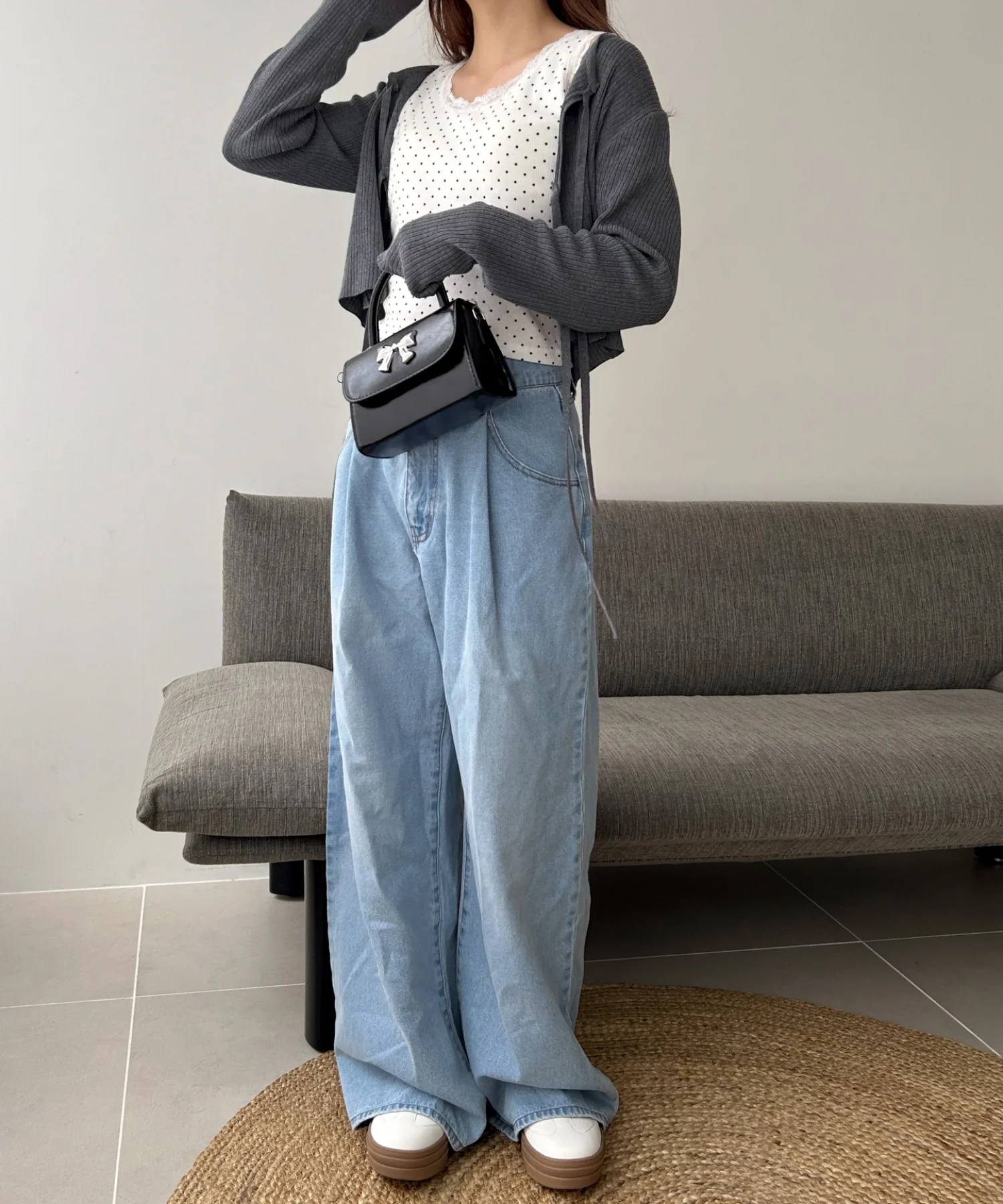 モチーフデニムタックパンツ - Image 13