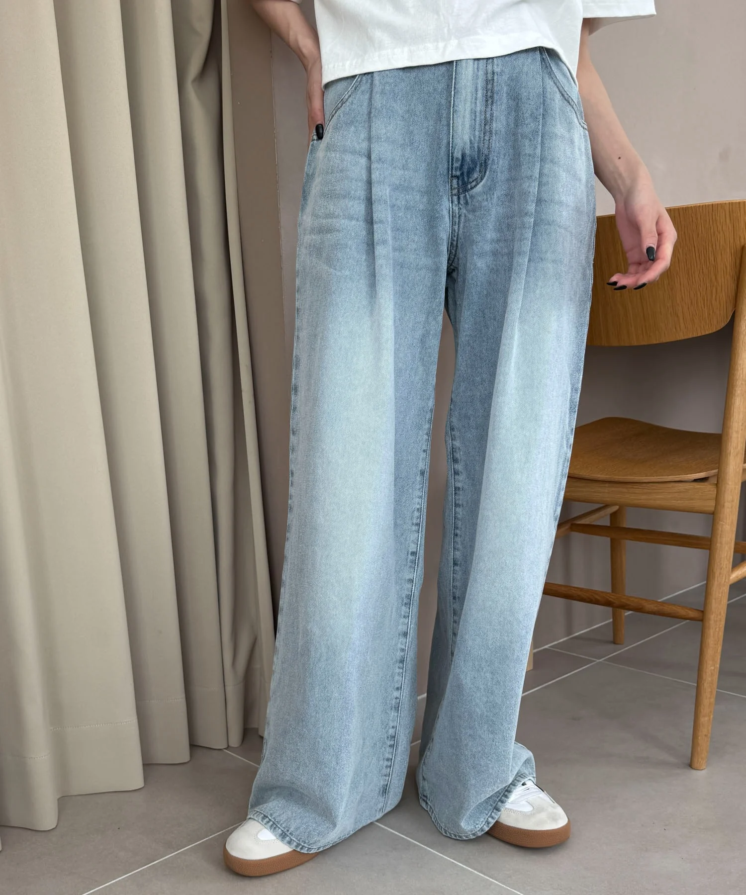 モチーフデニムタックパンツ - Image 15